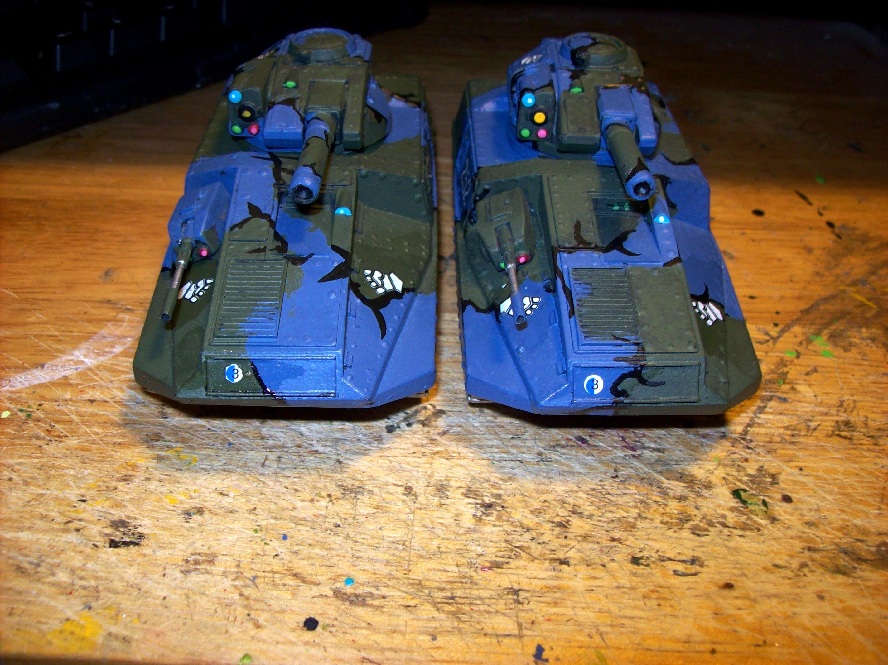 Blue, Hover, Tank