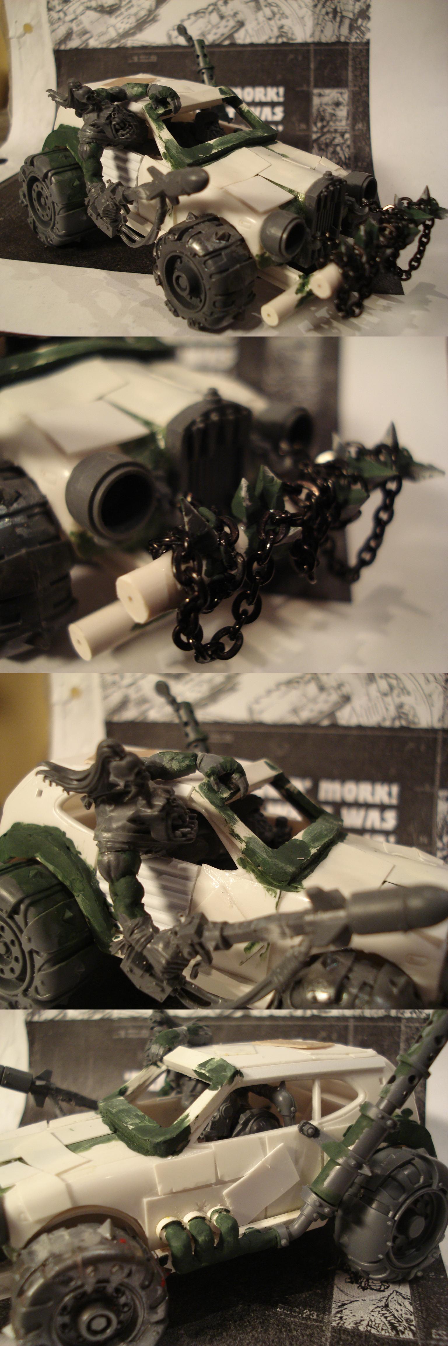 Buggy, Orcs, Orks, Vehicle, Warhammer 40,000
