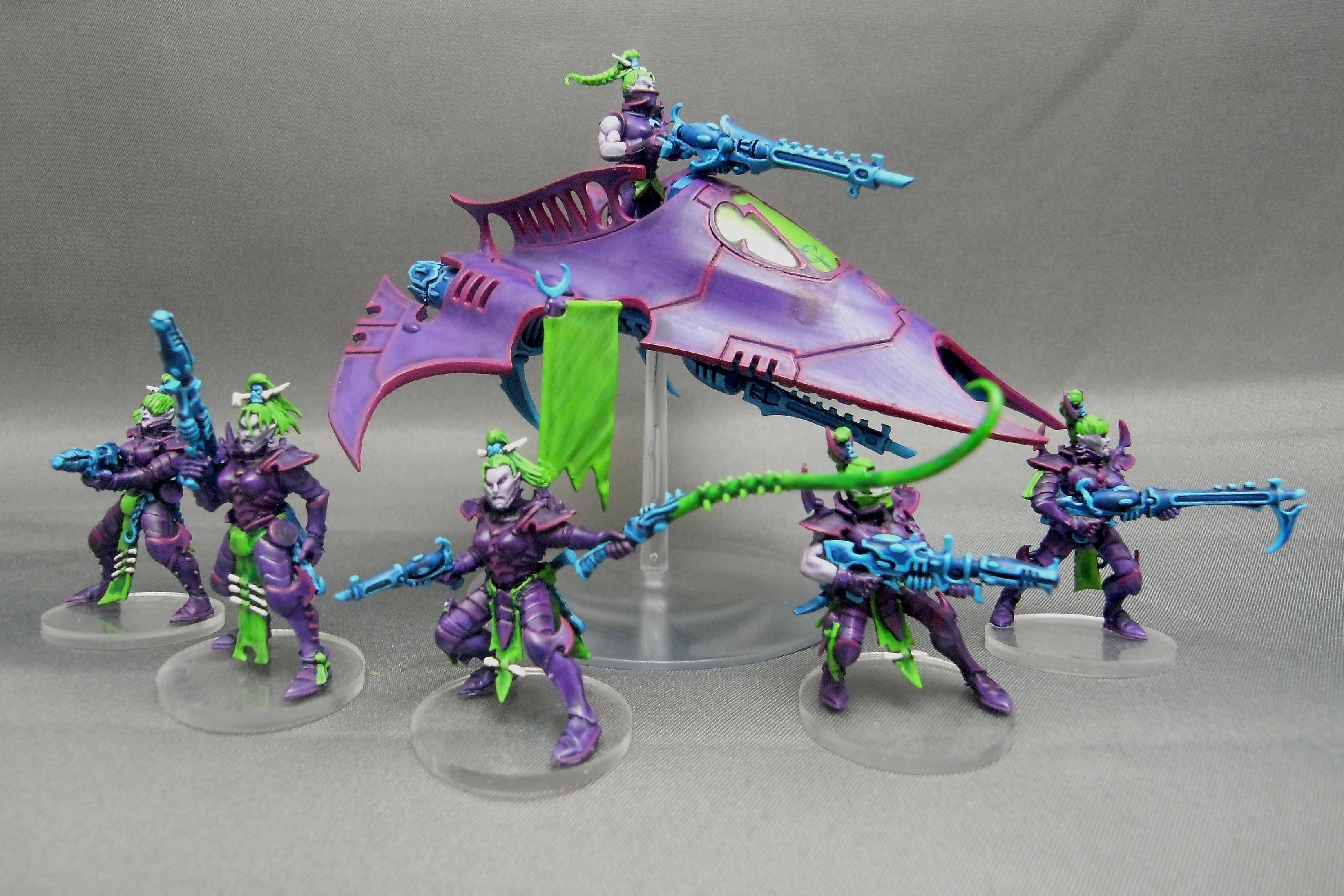 Blog, Dark Eldar, Hellions, True Born, Work In Progress