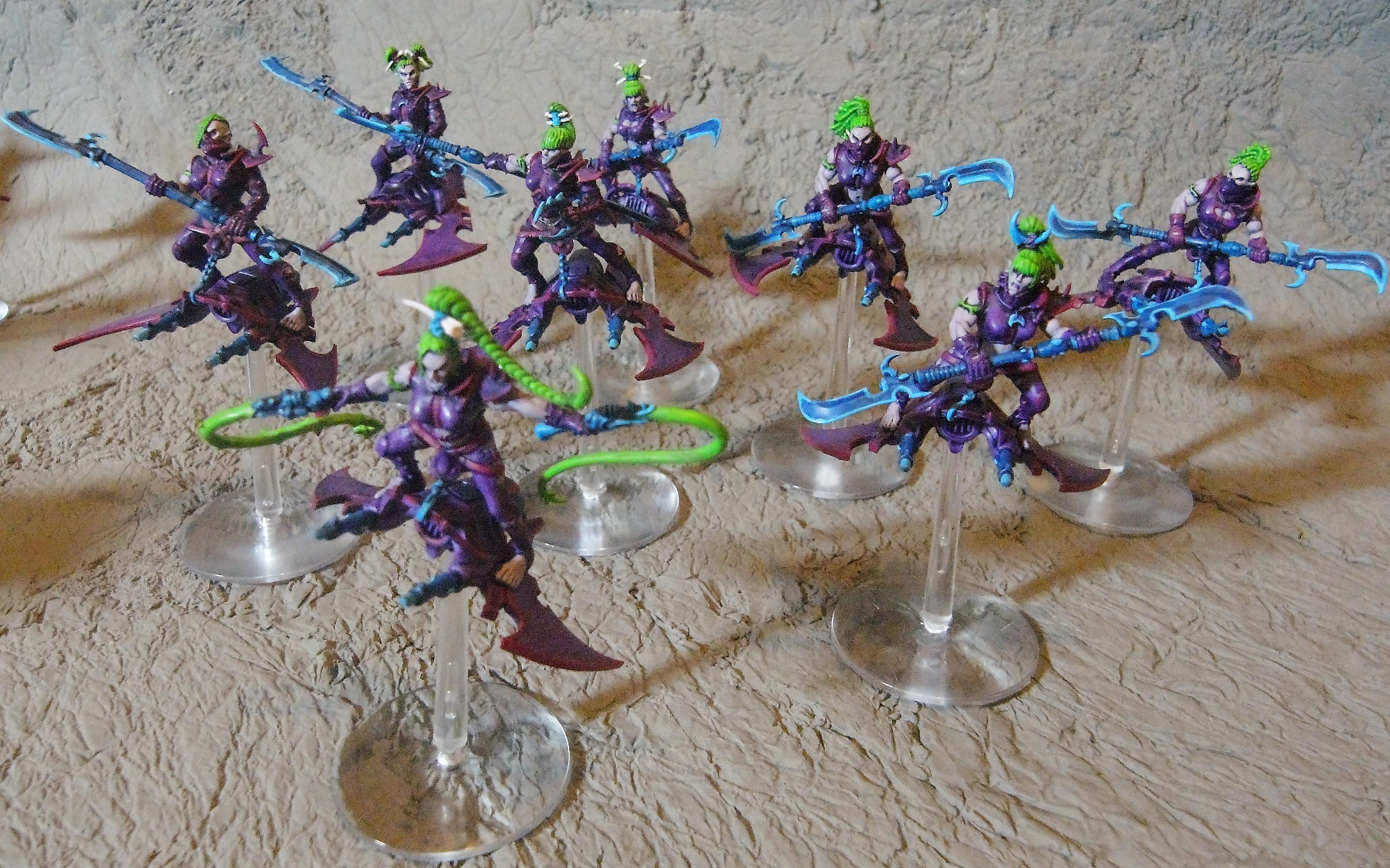 Blog, Dark Eldar, Hellions, True Born, Work In Progress