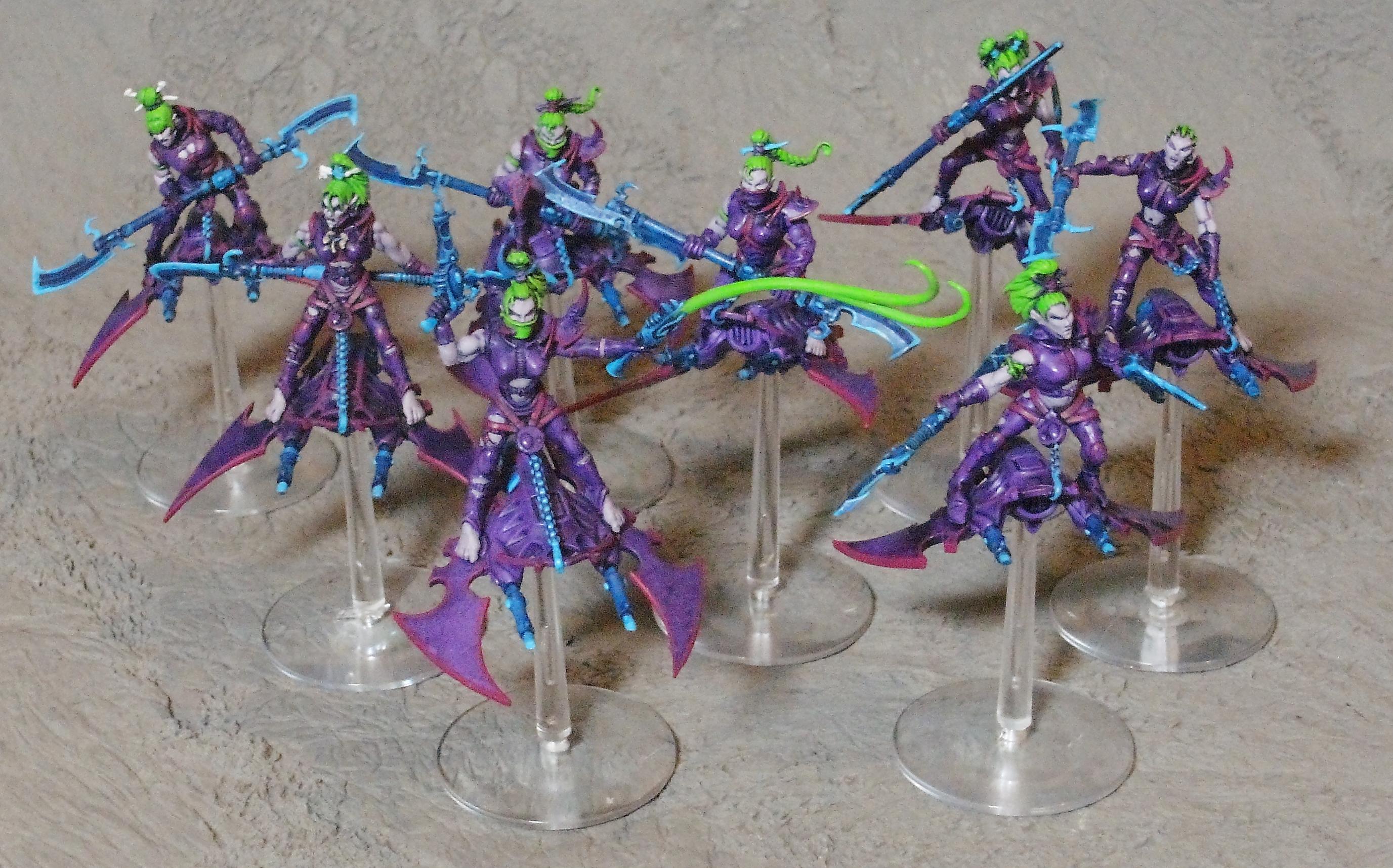 Blog, Dark Eldar, Hellions, True Born, Work In Progress