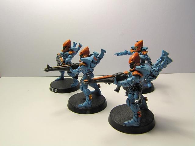 Blue, Eldar, Guardians, Orange