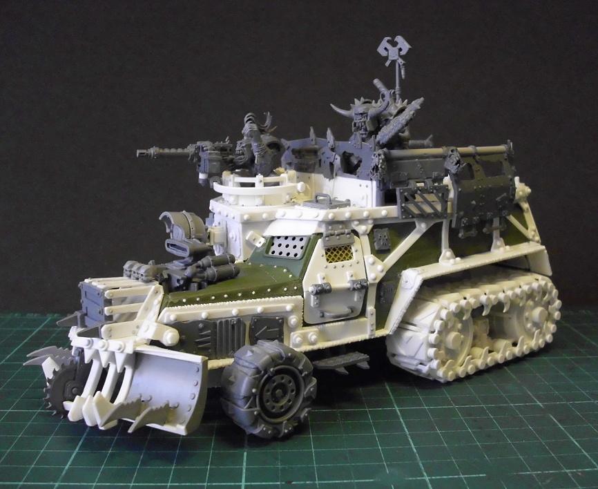 Orks, Scratch Build, Trukk, Warhammer 40,000