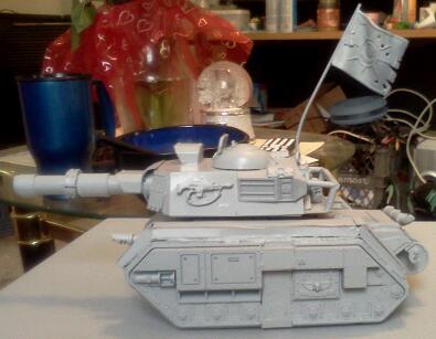 Imperial Guard, Leman Russ, Tank, Warhammer 40,000