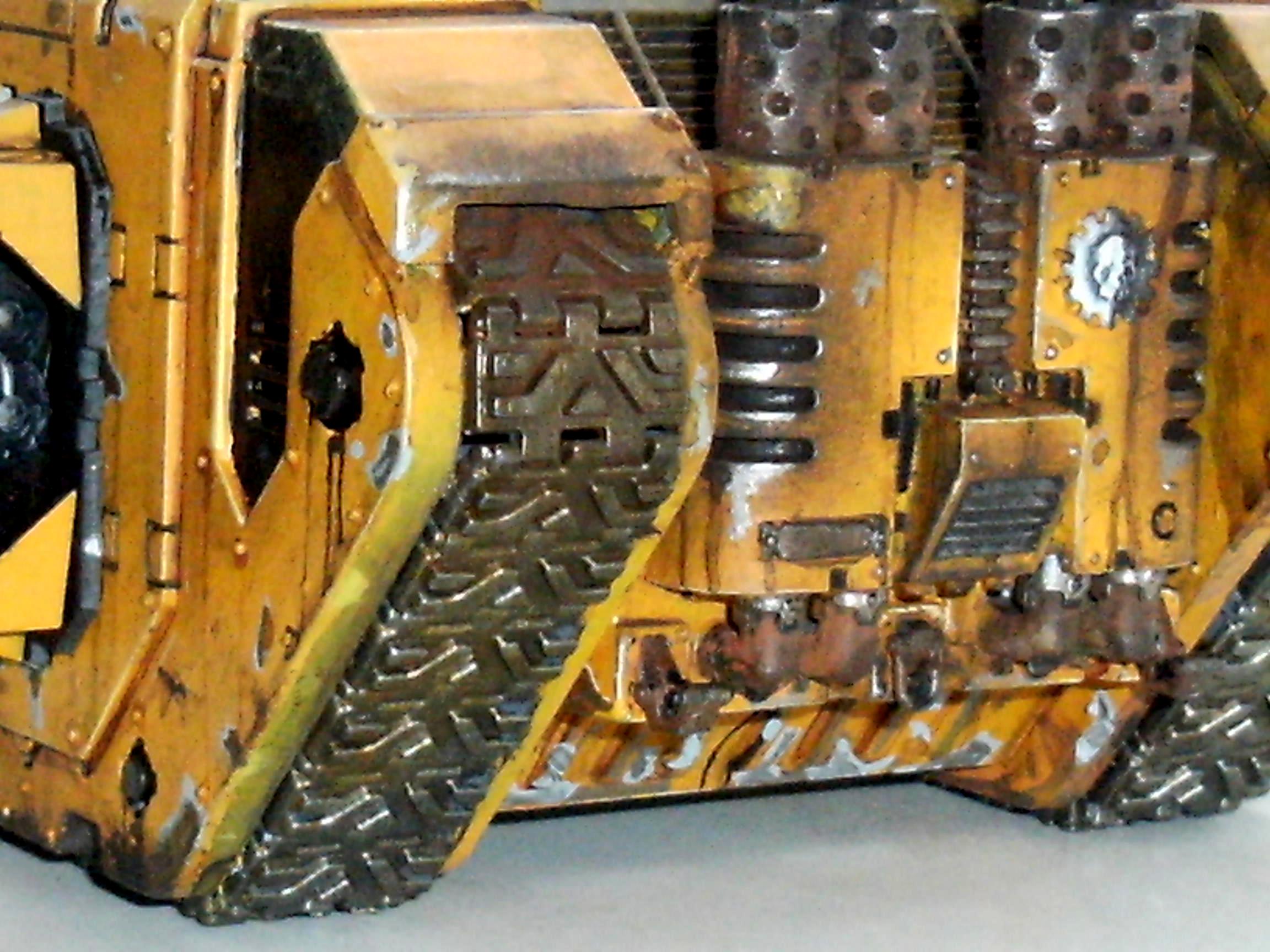 Battle Damage, Land Raider, Weathered