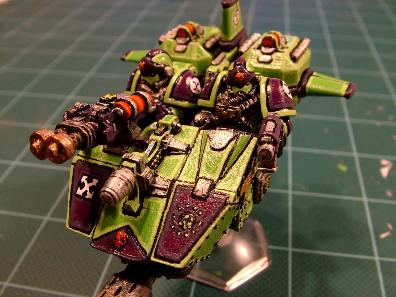 2nd Edition, Green Scorpians, Land Speeder, Space Marines