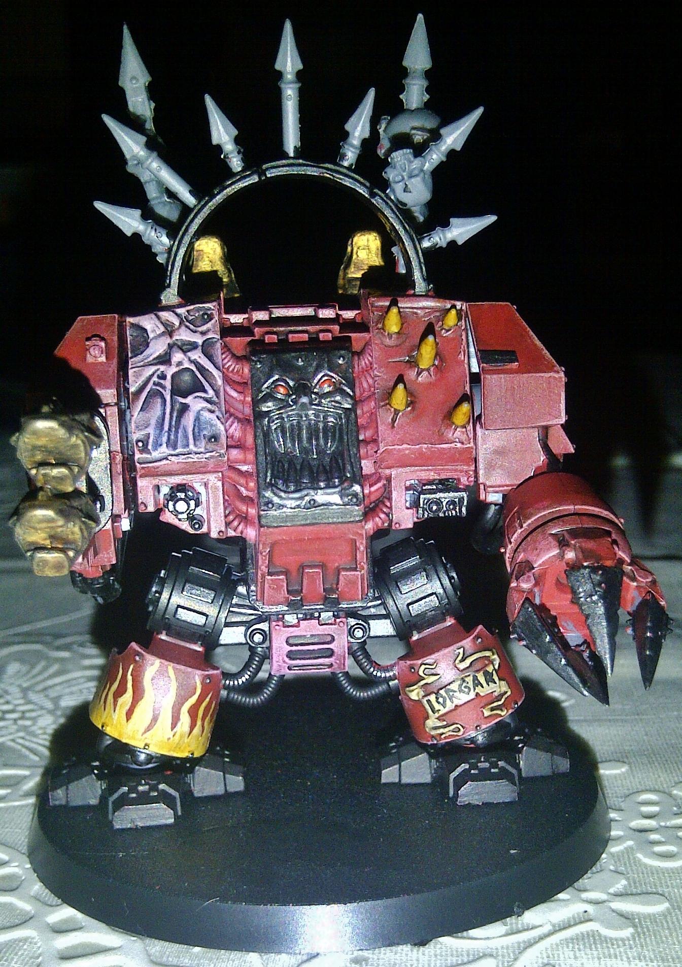 Chaos, Chaos Dreadnought, Warhammer 40,000, Word Bearers, Work In Progress
