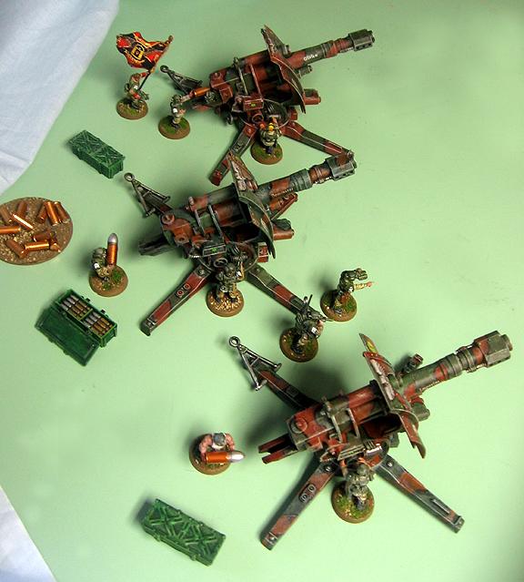 Artillery, Earthshakers, Imperial Guard