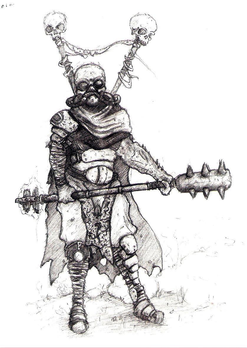 Apocalyptic, Champion, Cult, Cultist, Mace, Mutant, Post