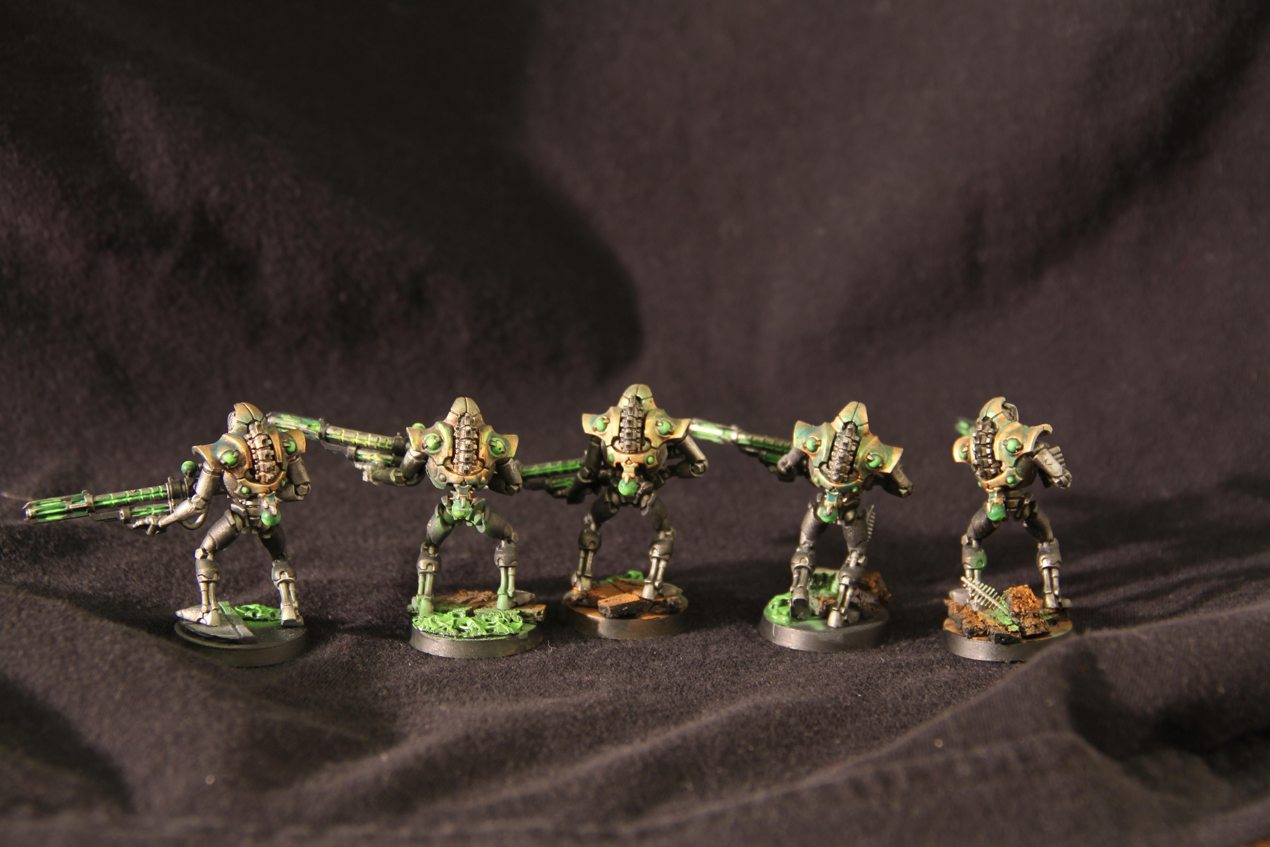 Deathmark, Necrons, Deathmark Group Rear
