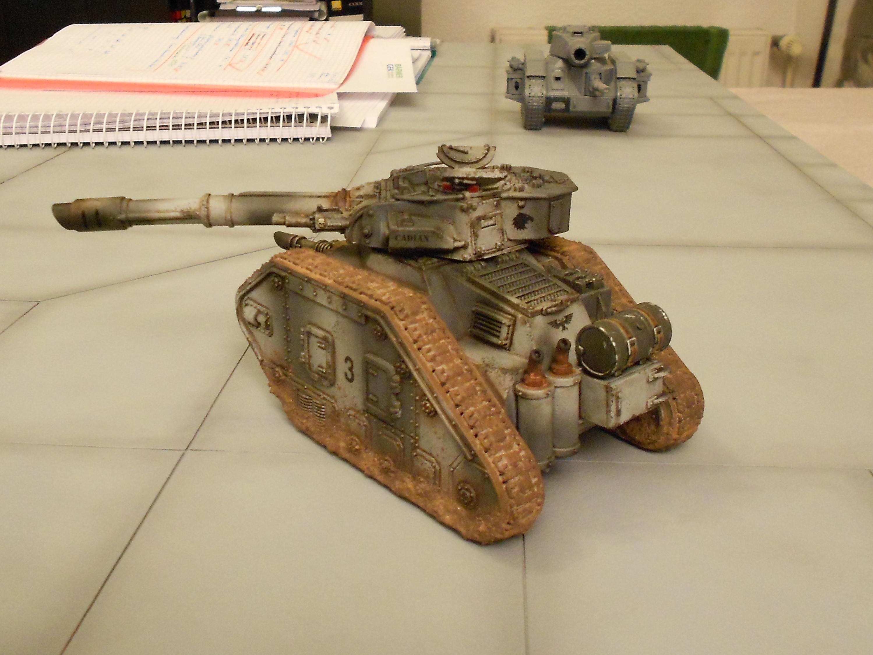 Cadians, Imperial Guard, Leman Russ, Vanquisher, Vogen