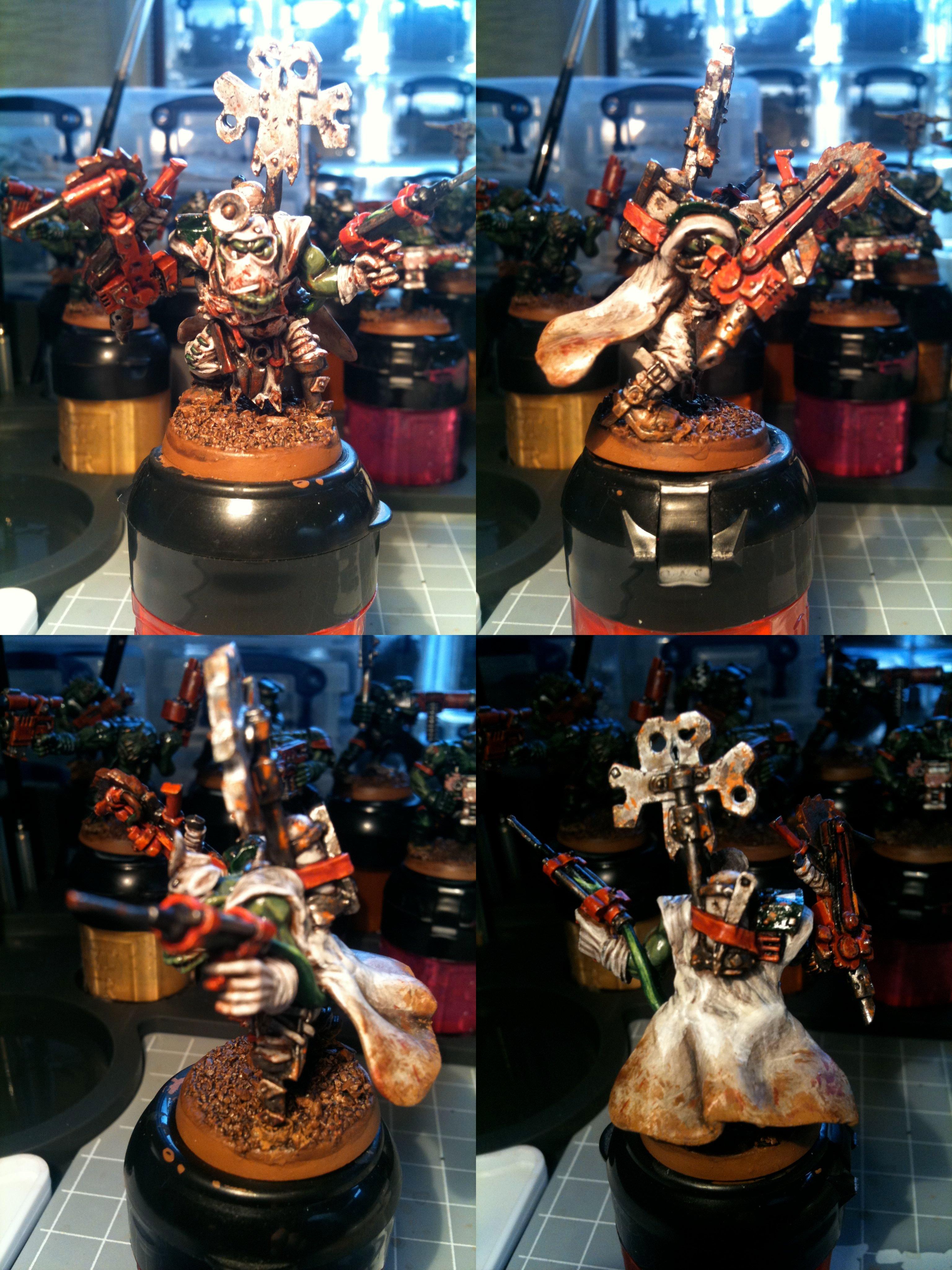 Da Ork Angelz, Orks, Painboy, Work In Progress