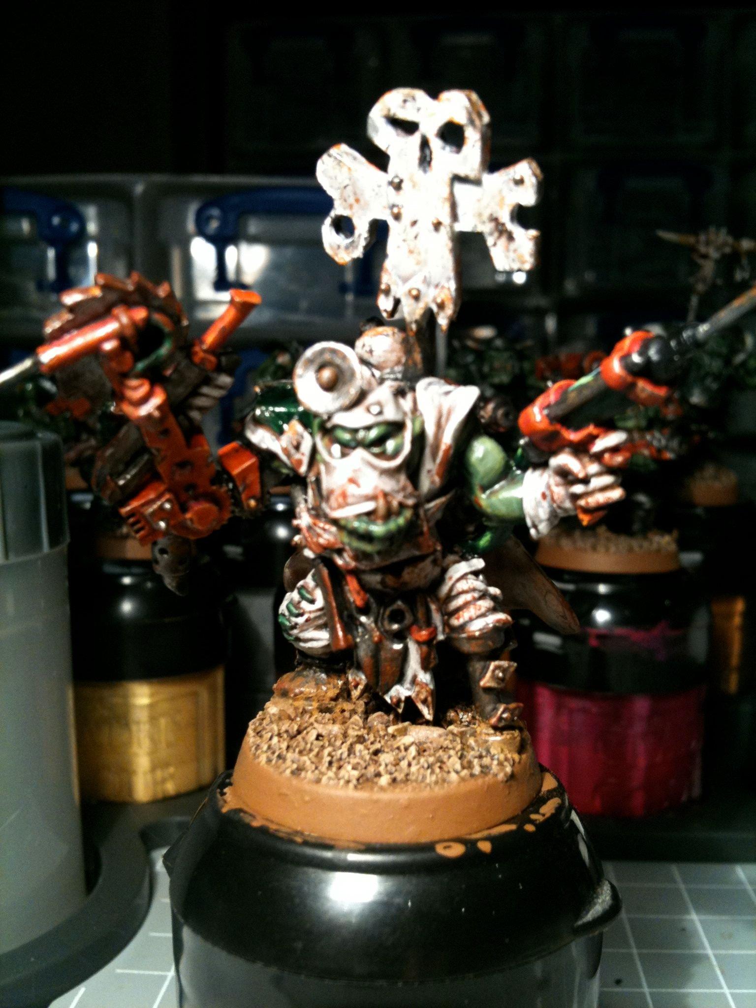 Da Ork Angelz, Orks, Painboy, Work In Progress