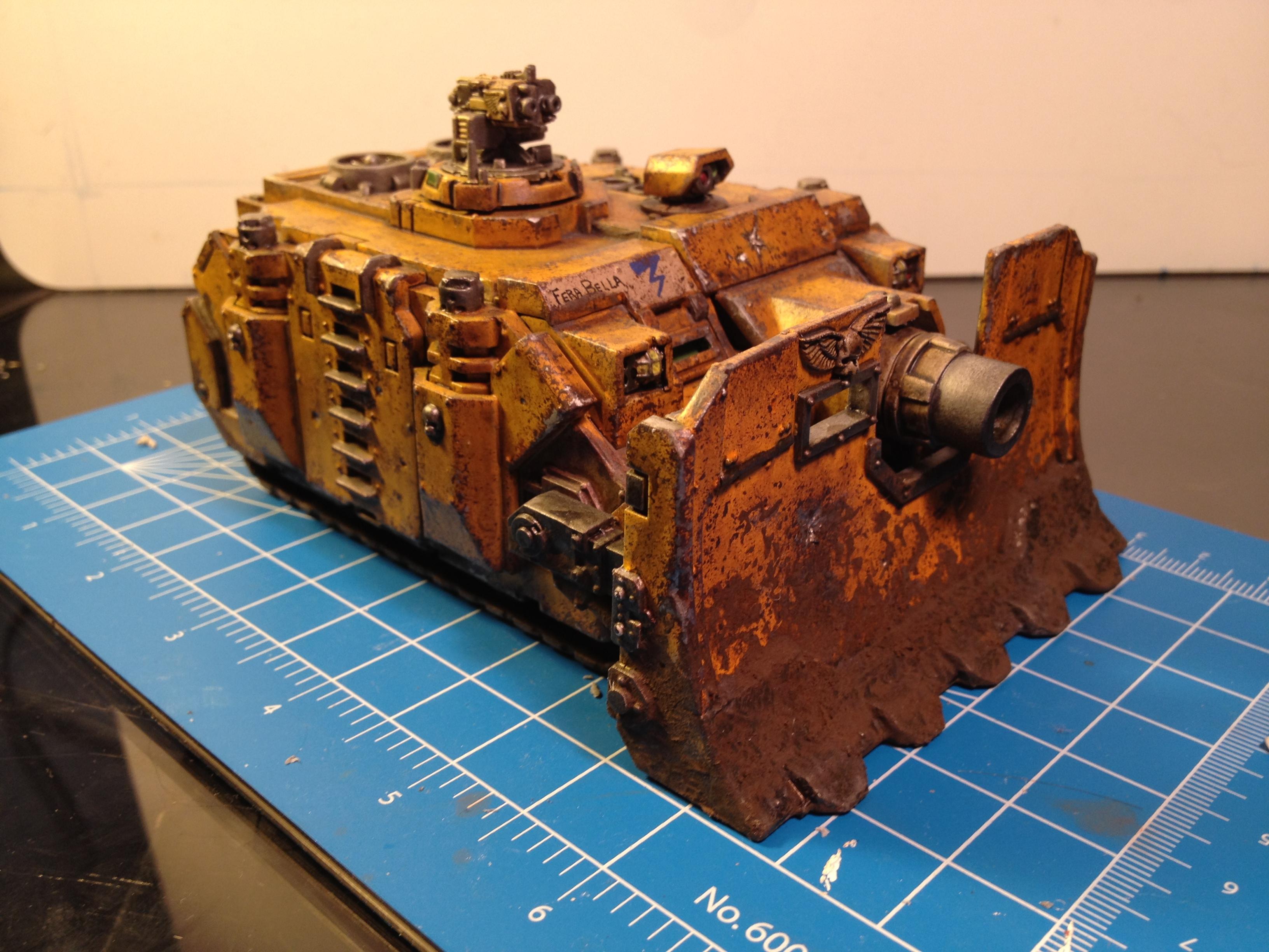 Rhino, Vindicator, Weathered