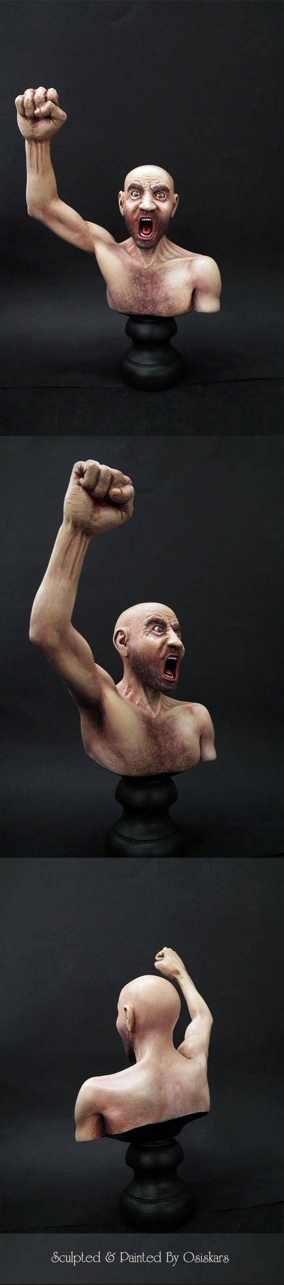 Angry, Arms, Beard, Bust, Chest Hair, Eyes, Fist, Head, Human, Iriss, Large Scale, Mouth, Skin, Stand