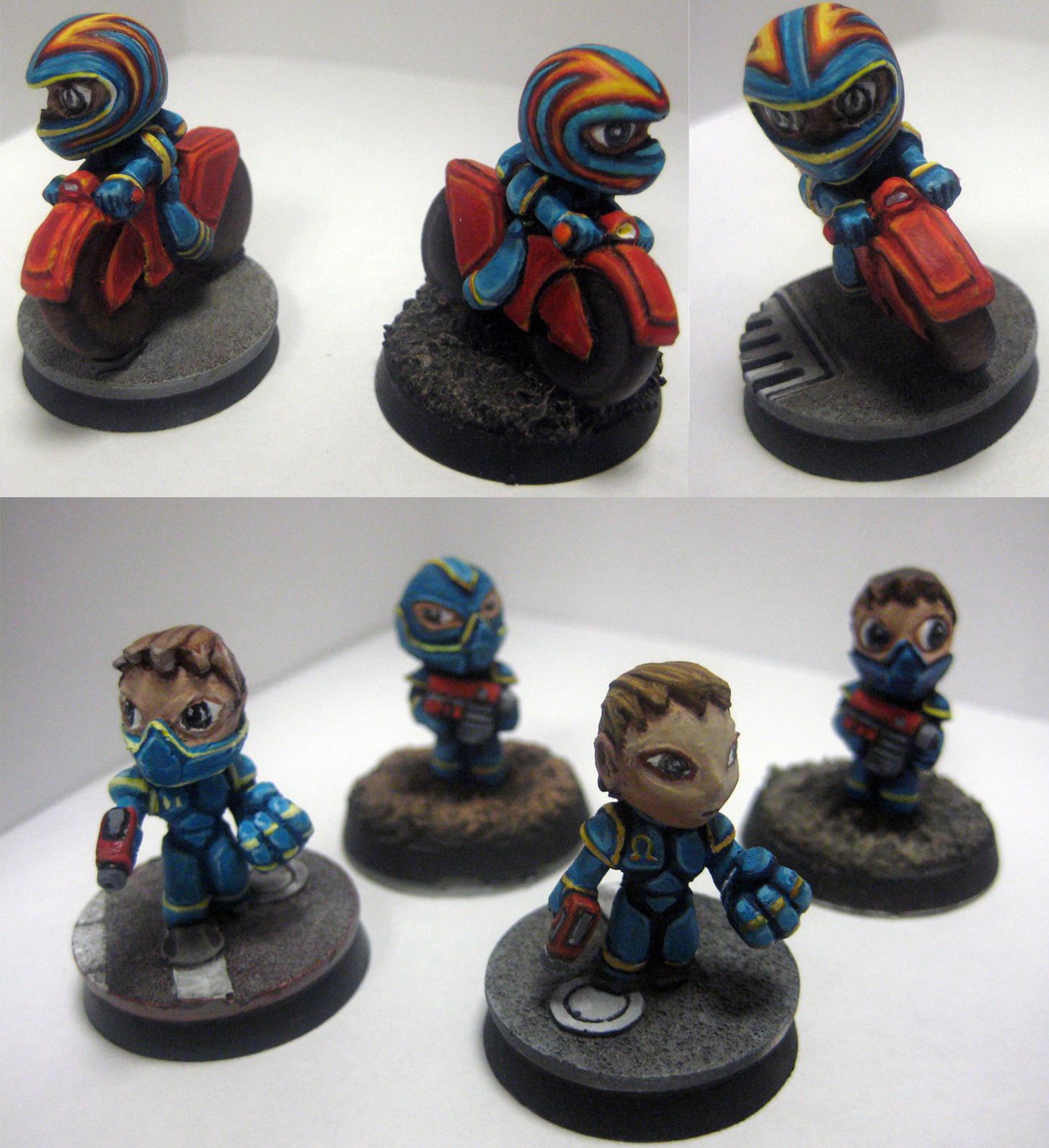 Chibi, Cute, Space Marines, Super Deformed