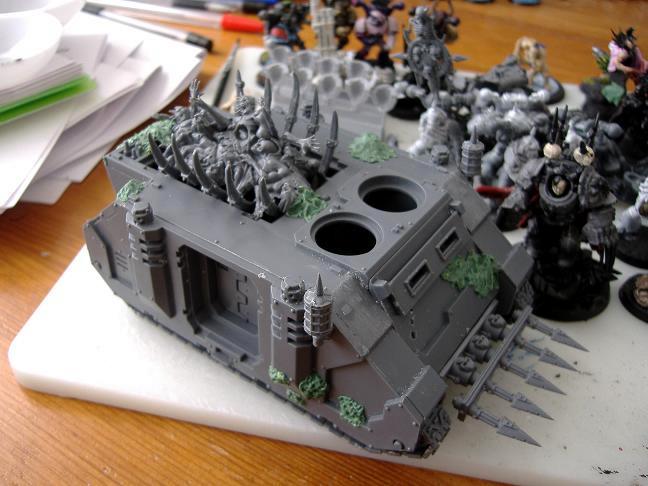 Death Guard, Plague Marines, Rhino