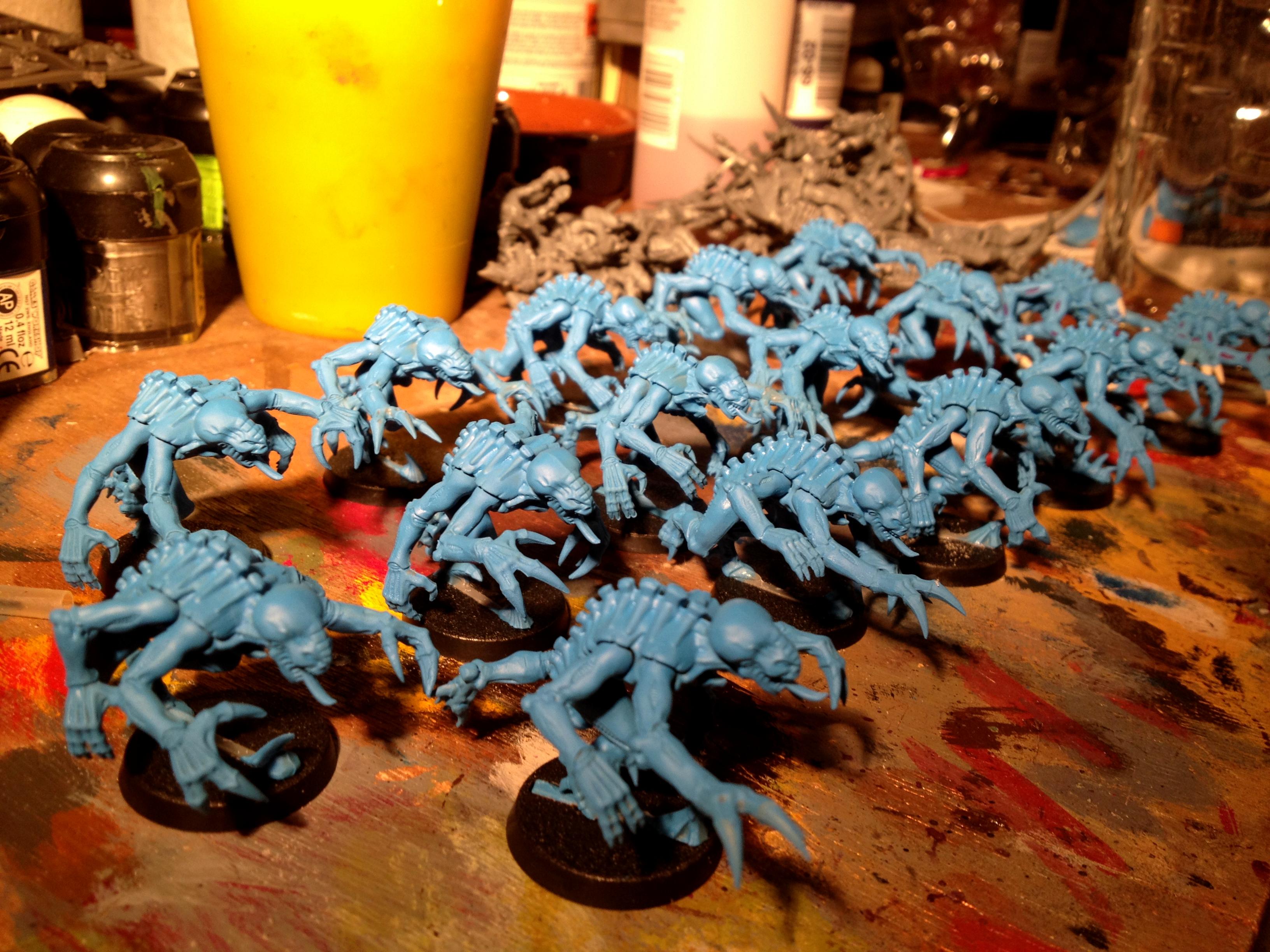Dipped, Tyranids, Warhammer 40,000, Work In Progress