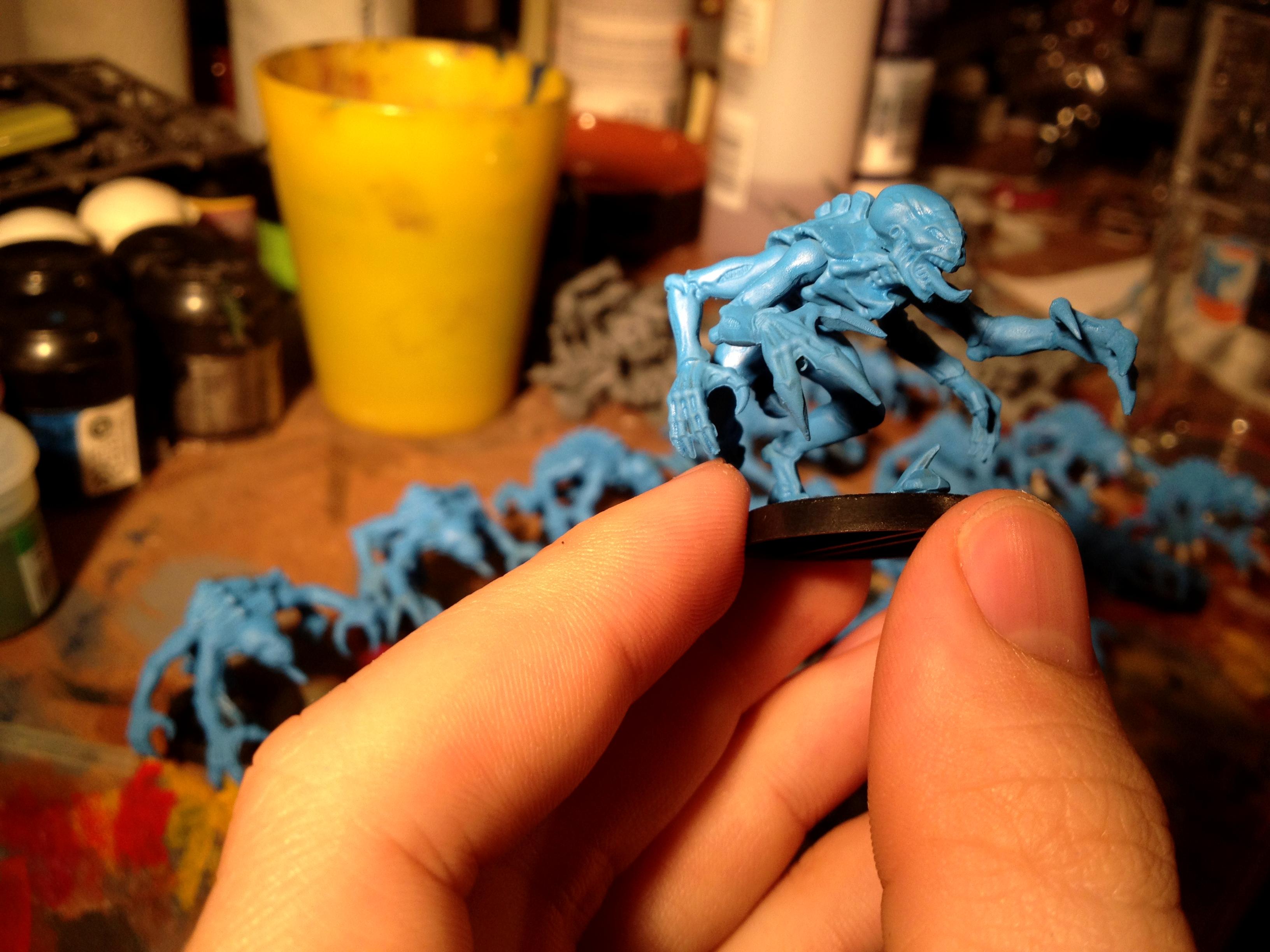 Dipped, Tyranids, Warhammer 40,000, Work In Progress