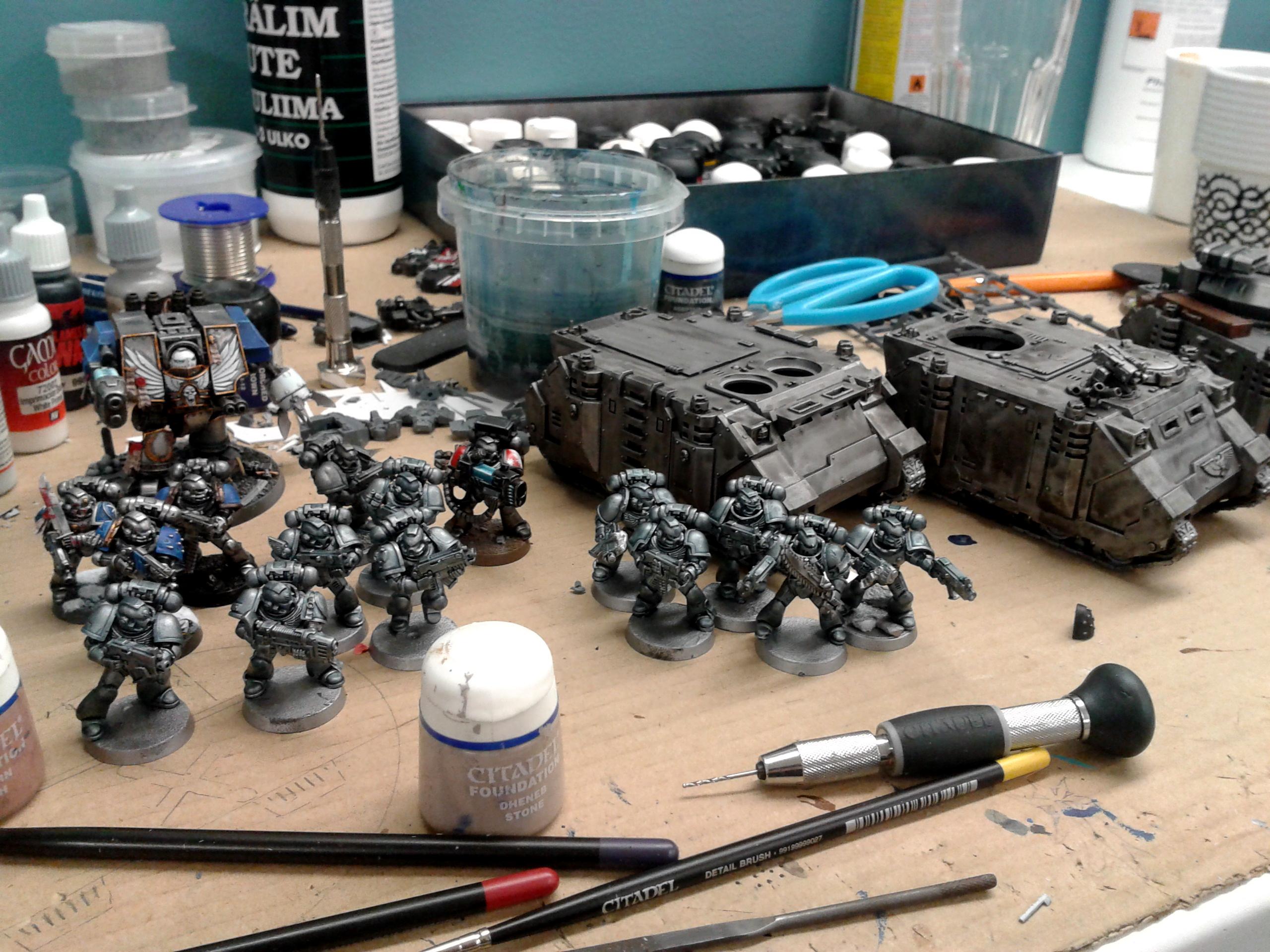 Army Building Wip, Ultramarines