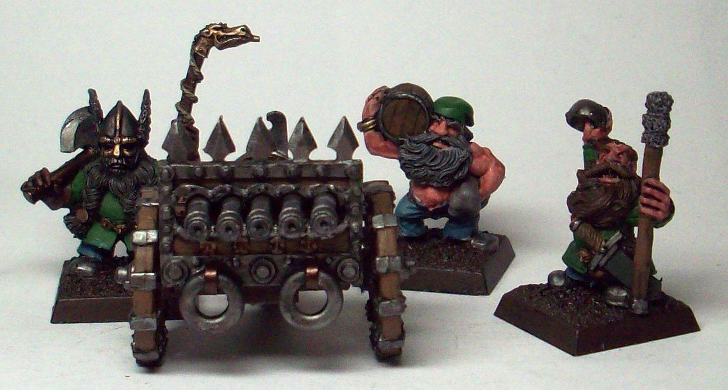 Artillery, Dwarves, Organ Gun