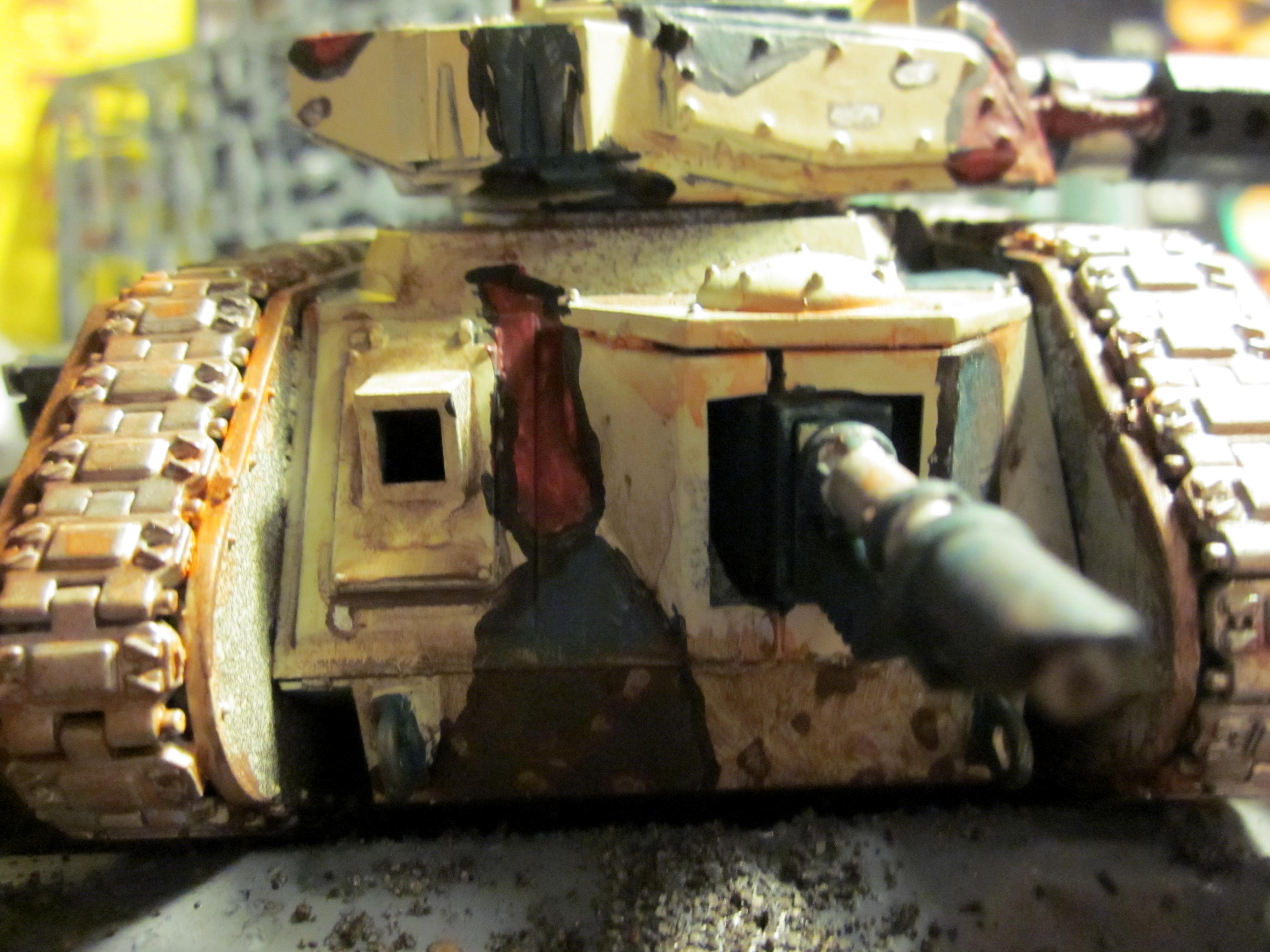 Imperial Guard, Lemun Russ, Mud, Rust, Tank Camouflauge, Weathered, Ww1, Wwi