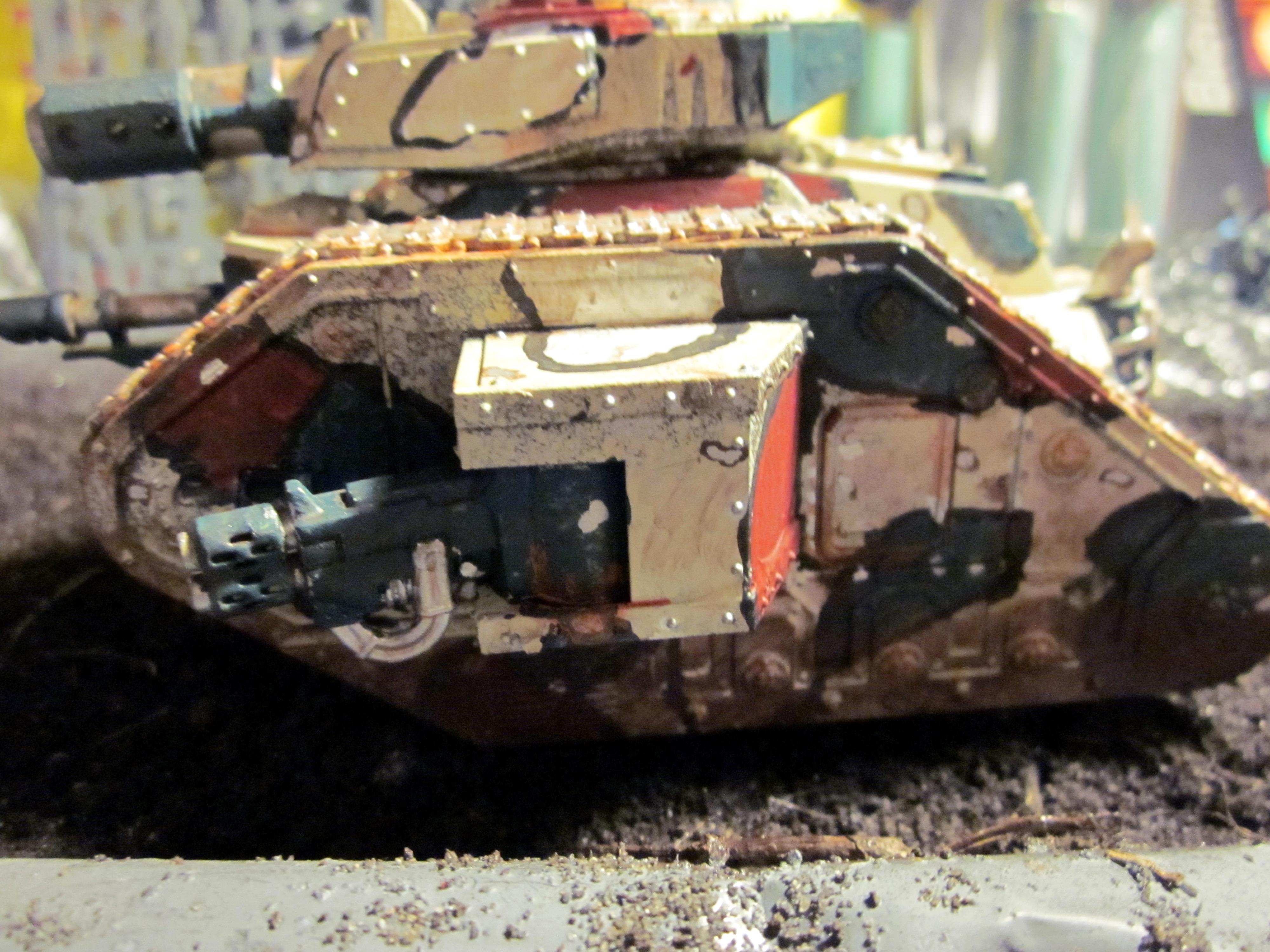 Imperial Guard, Lemun Russ, Mud, Rust, Tank Camouflauge, Weathered, Ww1, Wwi