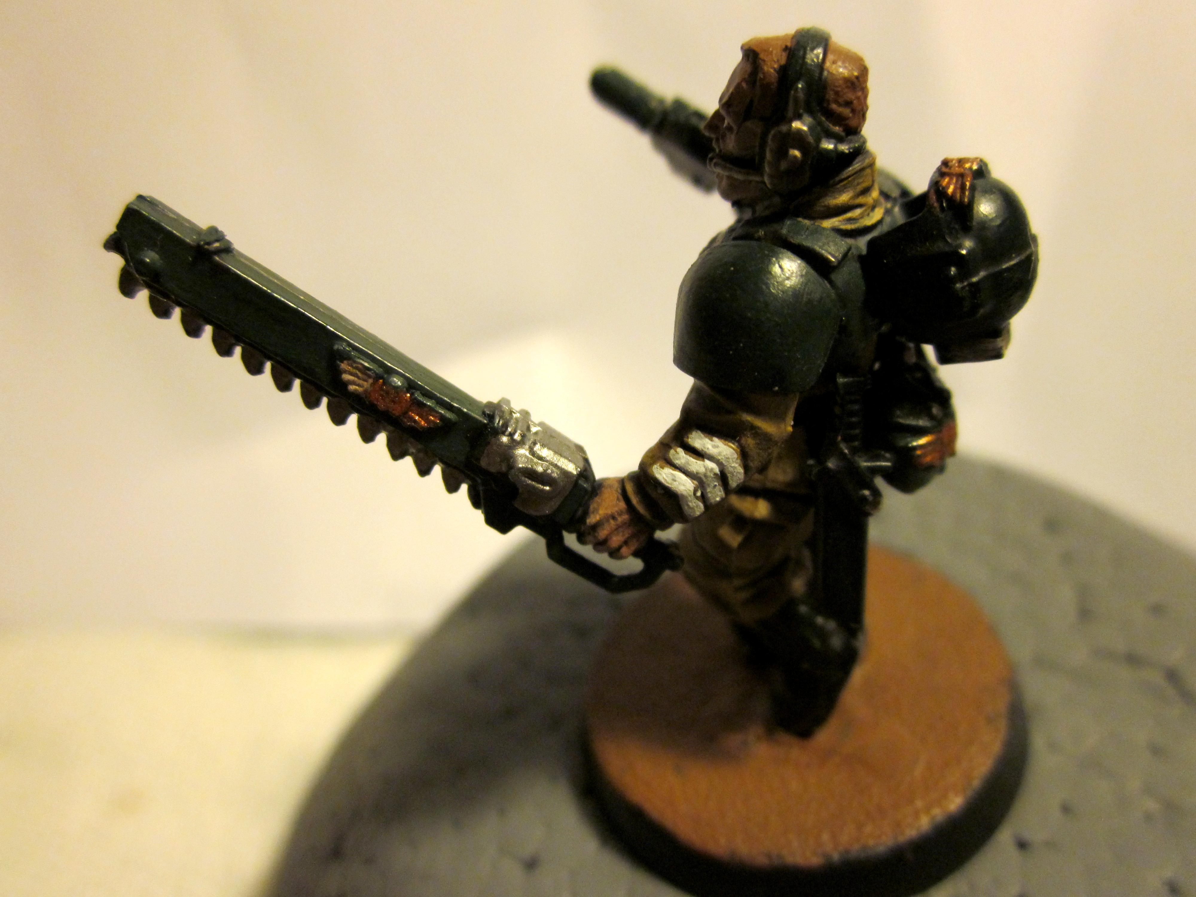 Chain Sword, Imperial Guard, Scar, Sergeant