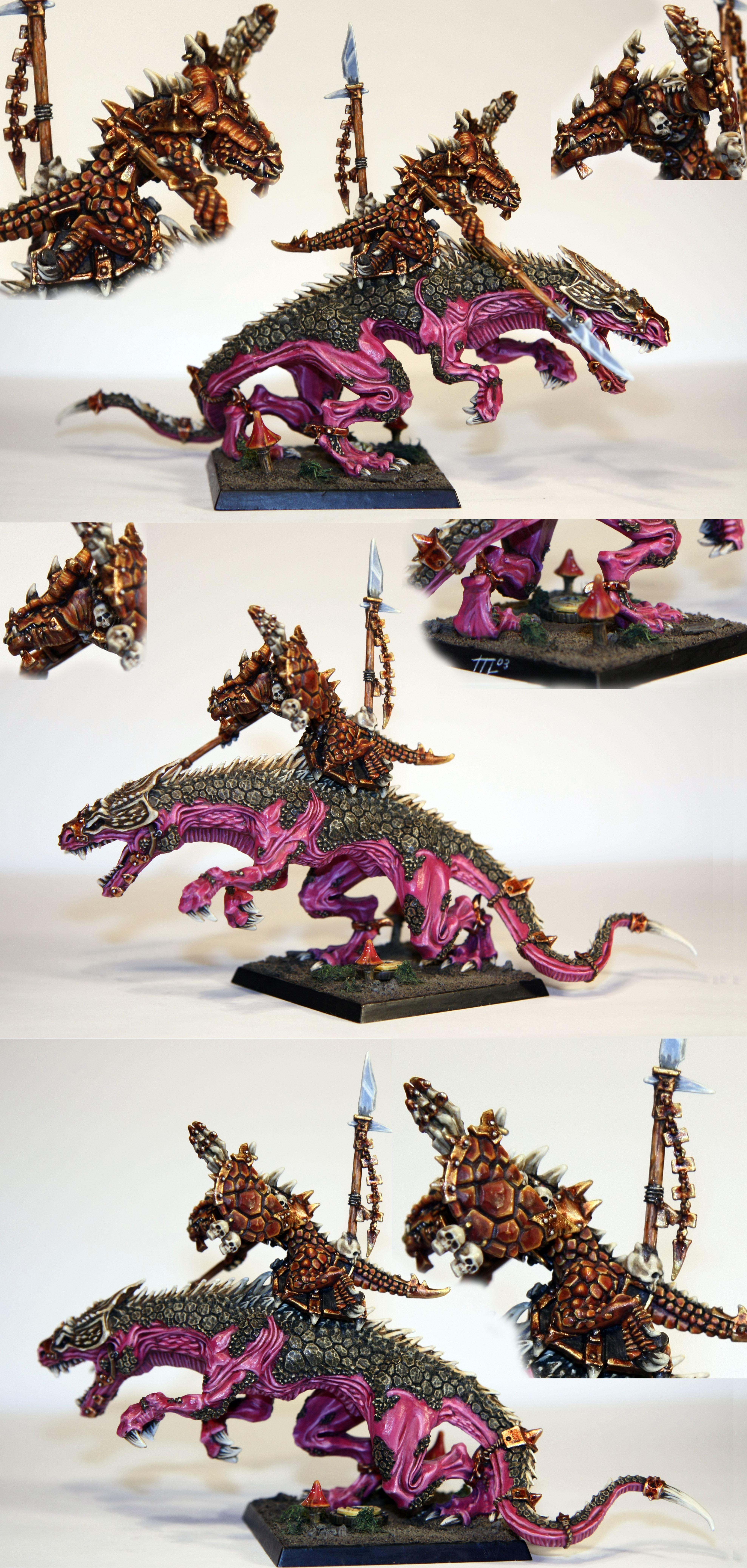 Carnasour, Lizard Man, Saurus