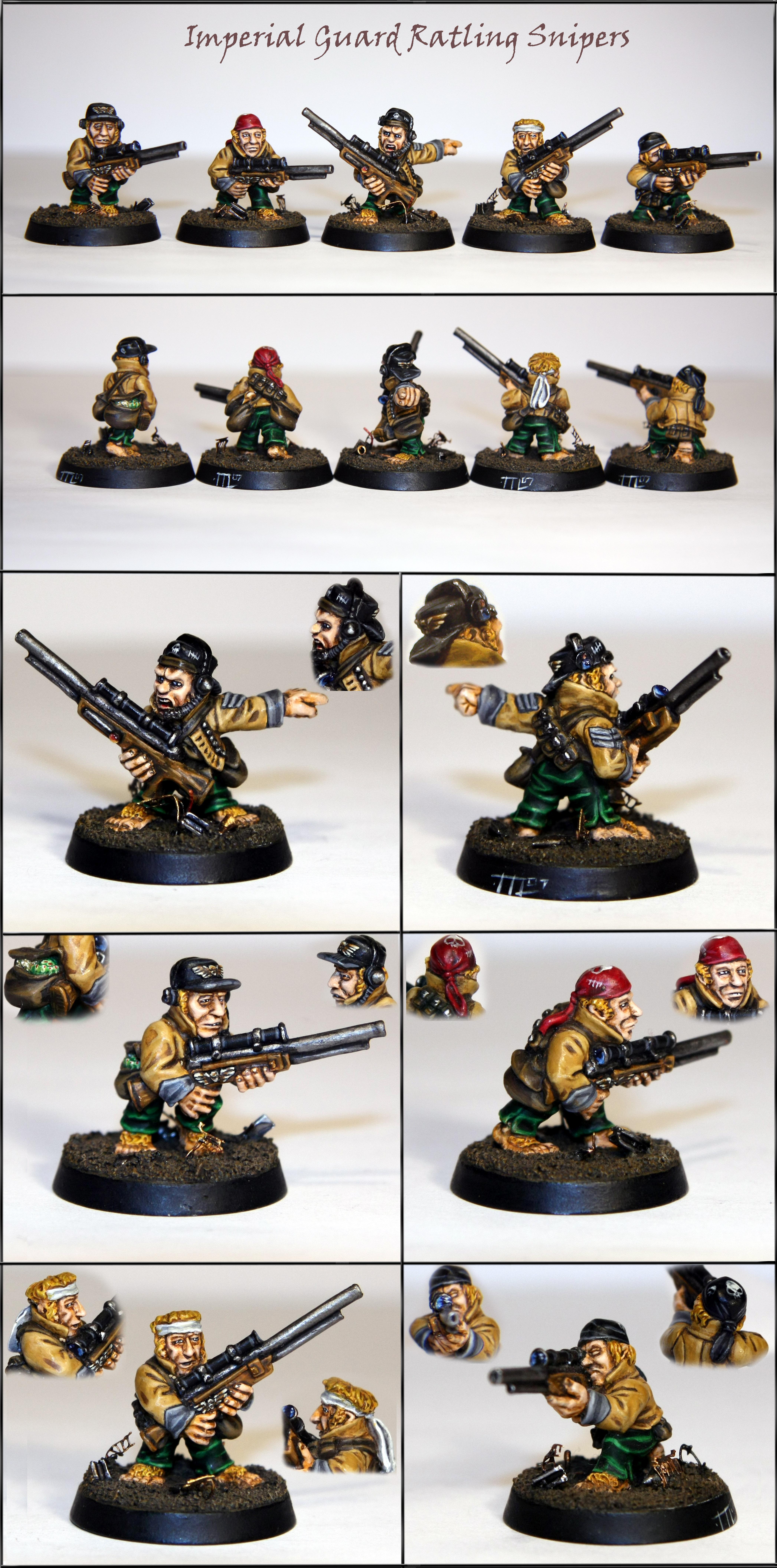 Imperial Guard, Out Of Production, Ratlings, Snipers