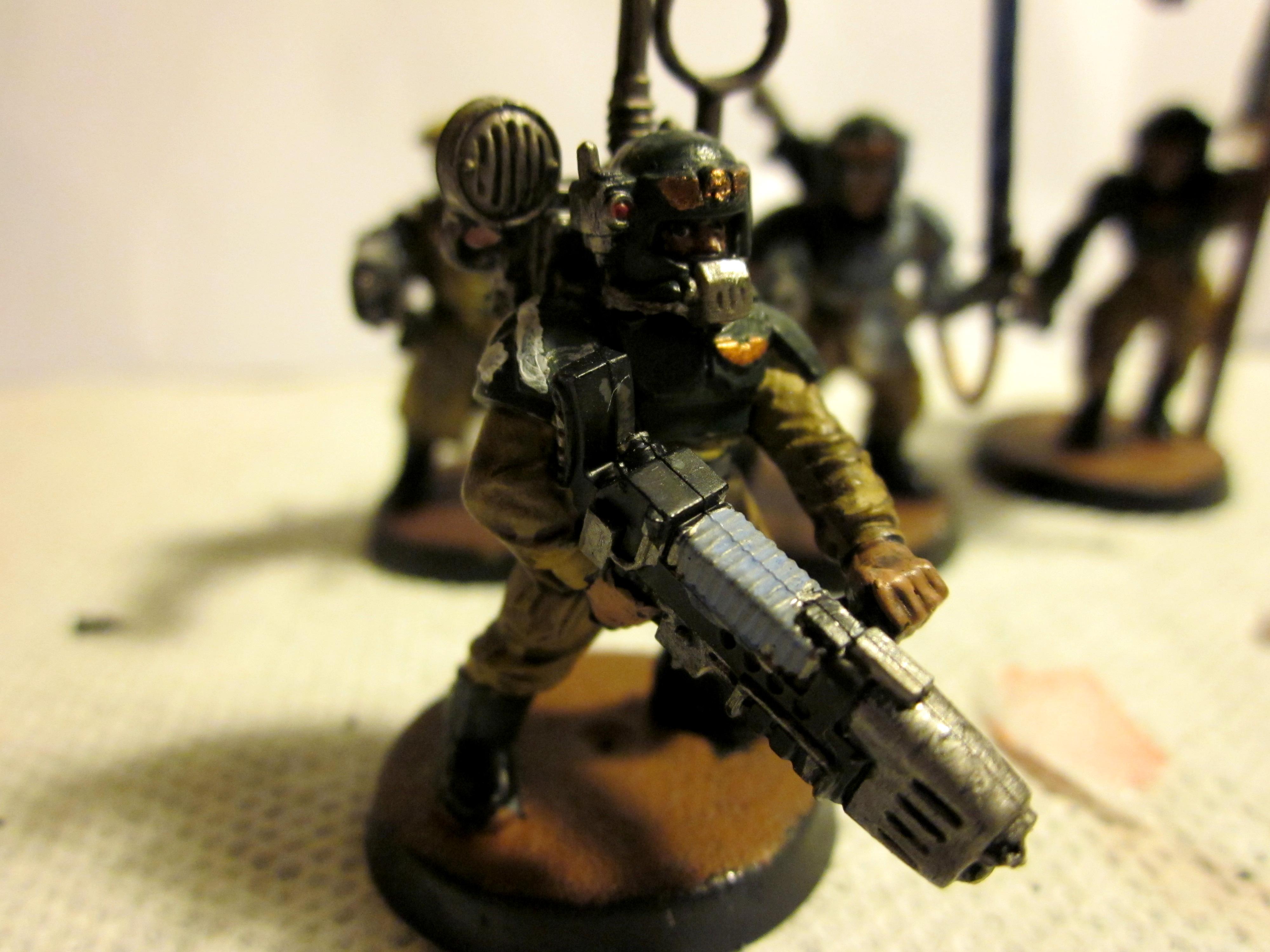 Imperial Guard, Plasma Gun, Vox-caster