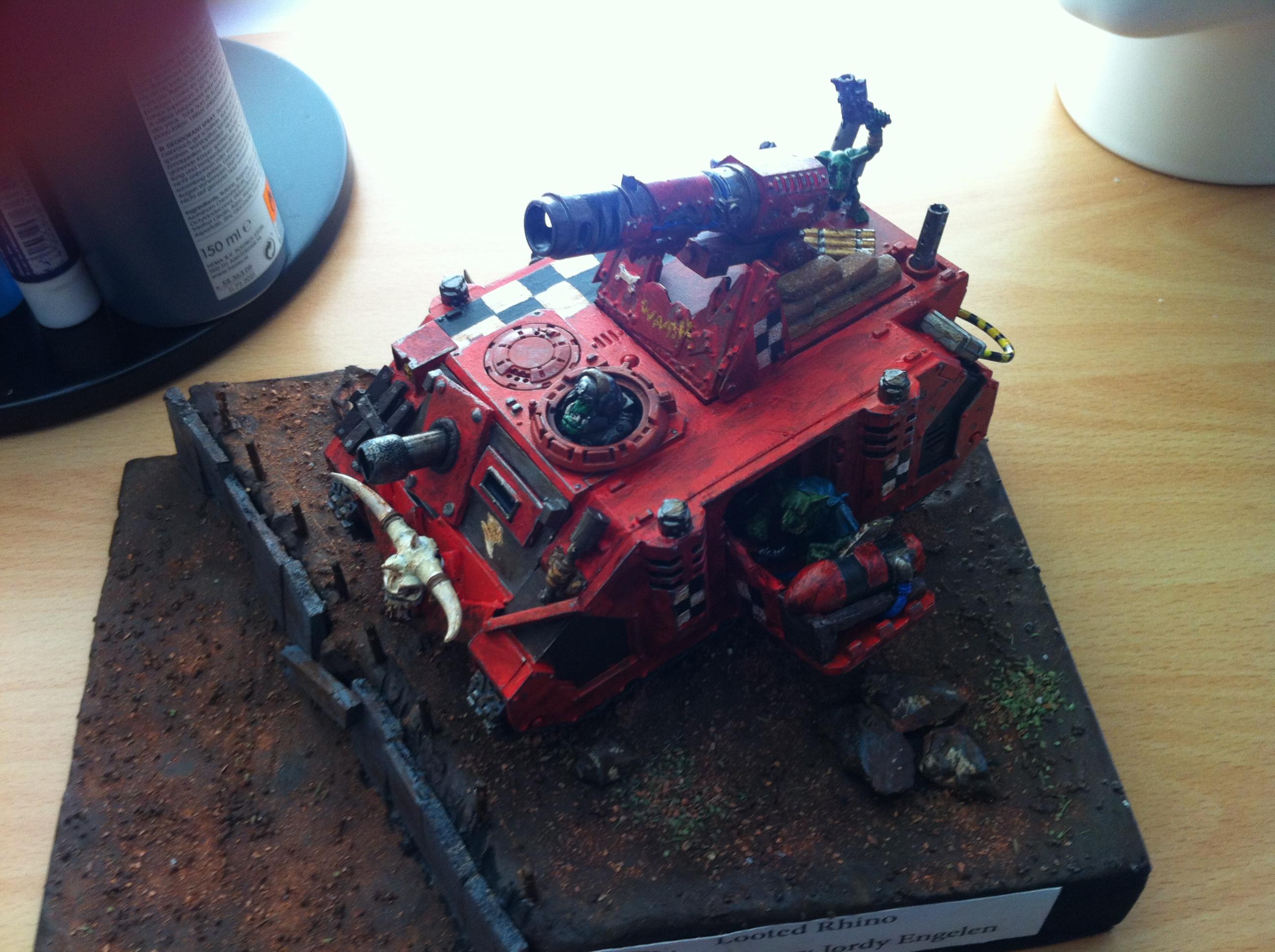 Looted, Orks, Rhino, Looted rhino