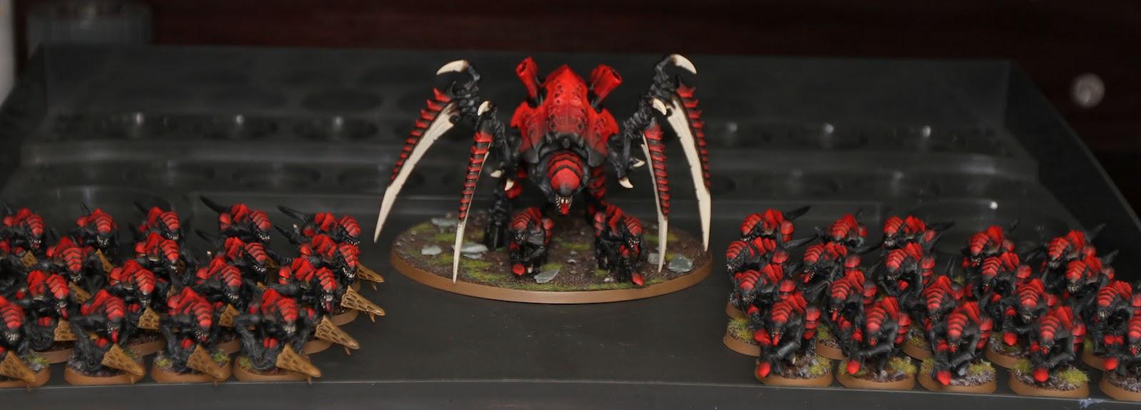 Carnifex, Gaunts, Tyranids