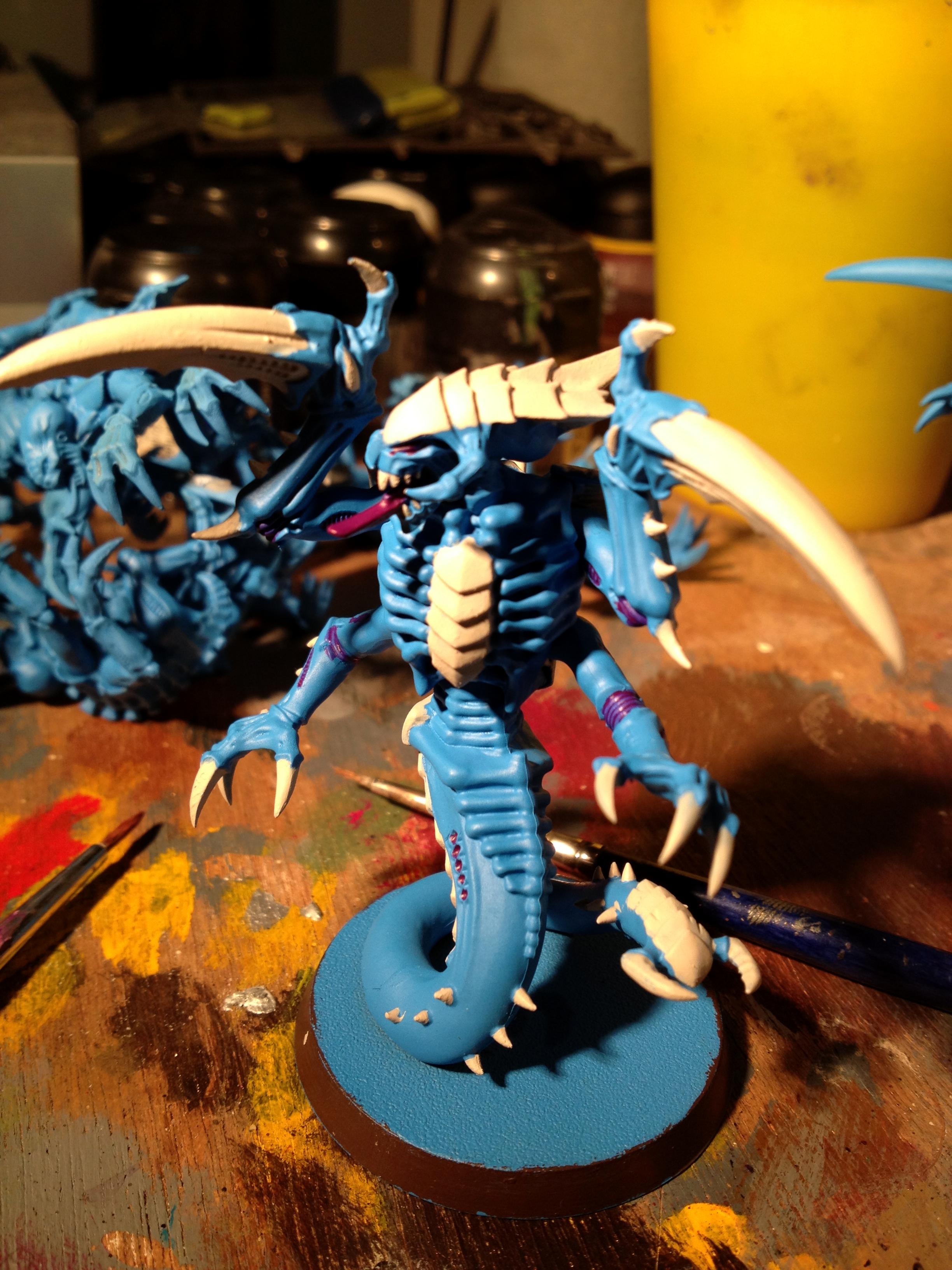 Dipped, Tyranids, Warhammer 40,000, Work In Progress