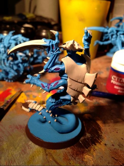 Dipped, Tyranids, Warhammer 40,000, Work In Progress
