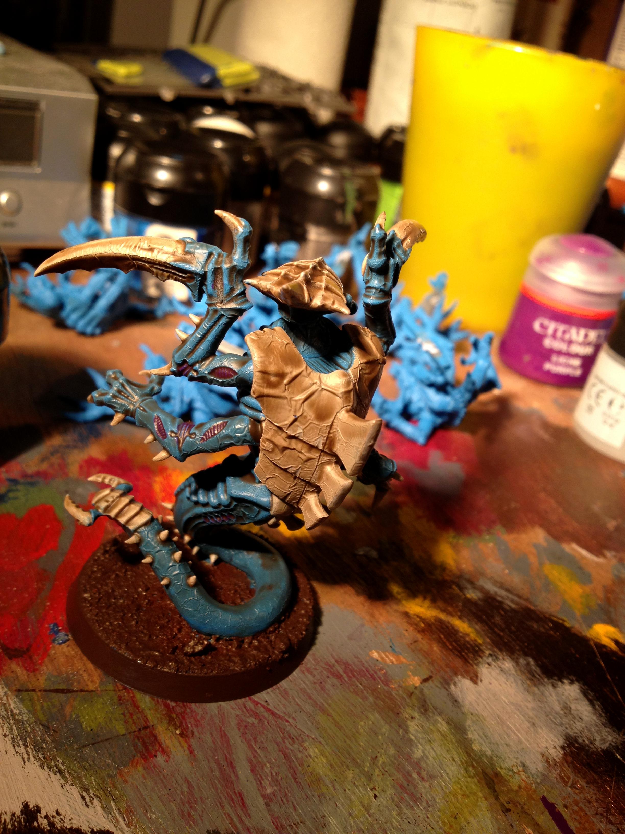 Dipped, Tyranids, Warhammer 40,000, Work In Progress