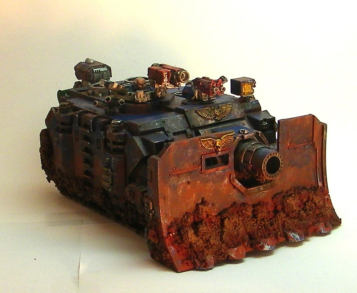 Space Marines, Vindicator, Weathered