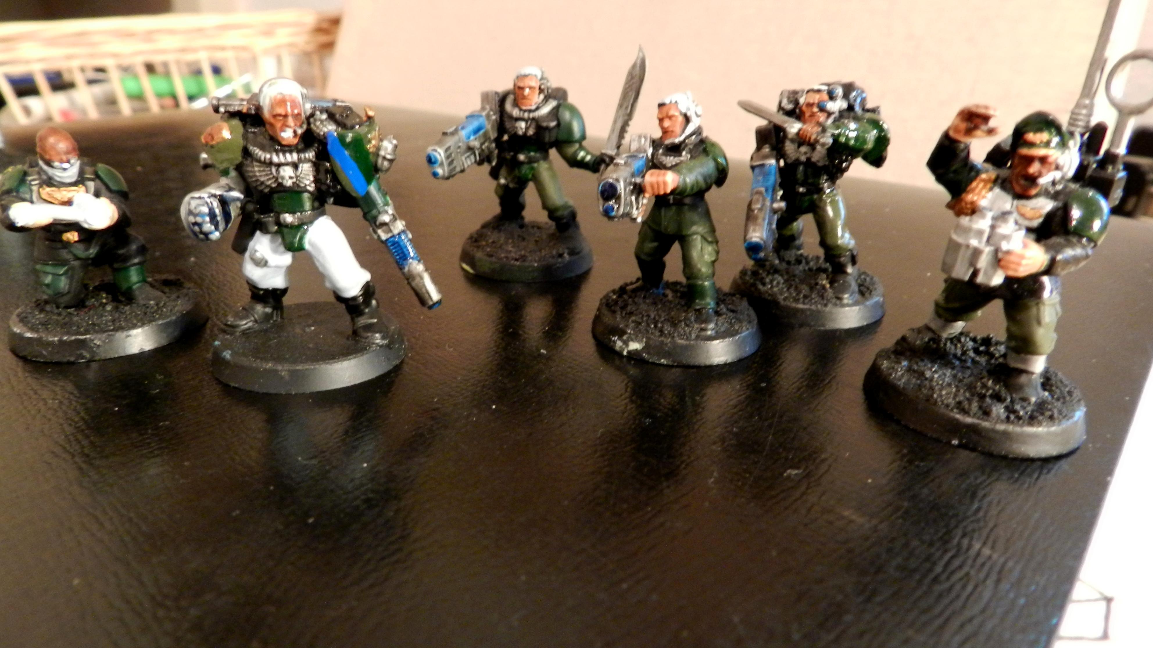 Command Squad, Imperial Guard, Officers
