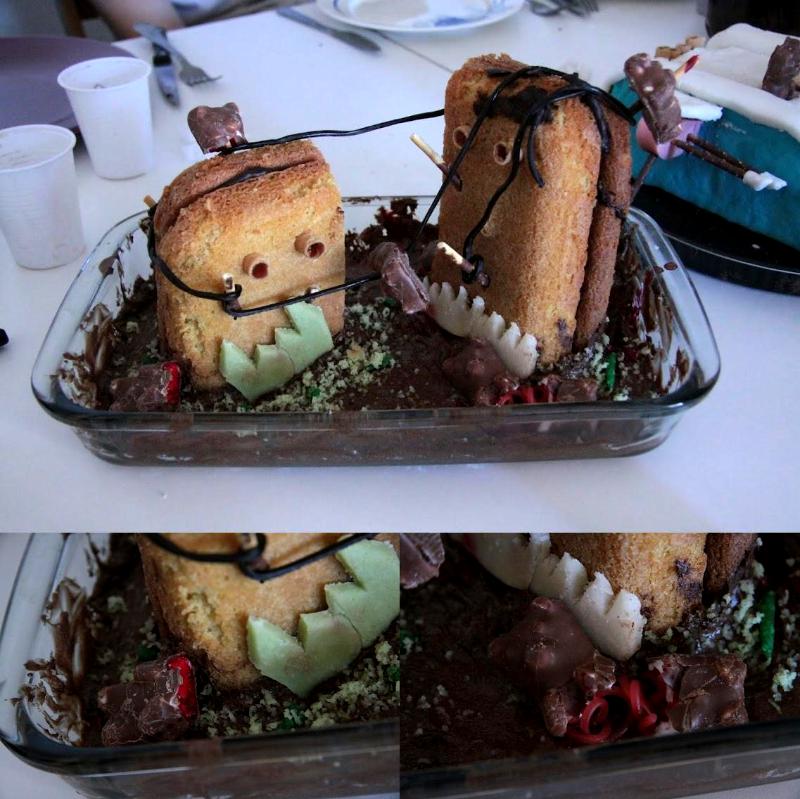 Birthday Cake Food Gork Mork Orcs Gork And Mork Cake Altar Gallery Dakkadakka Roll The Dice To See If I M Getting Drunk