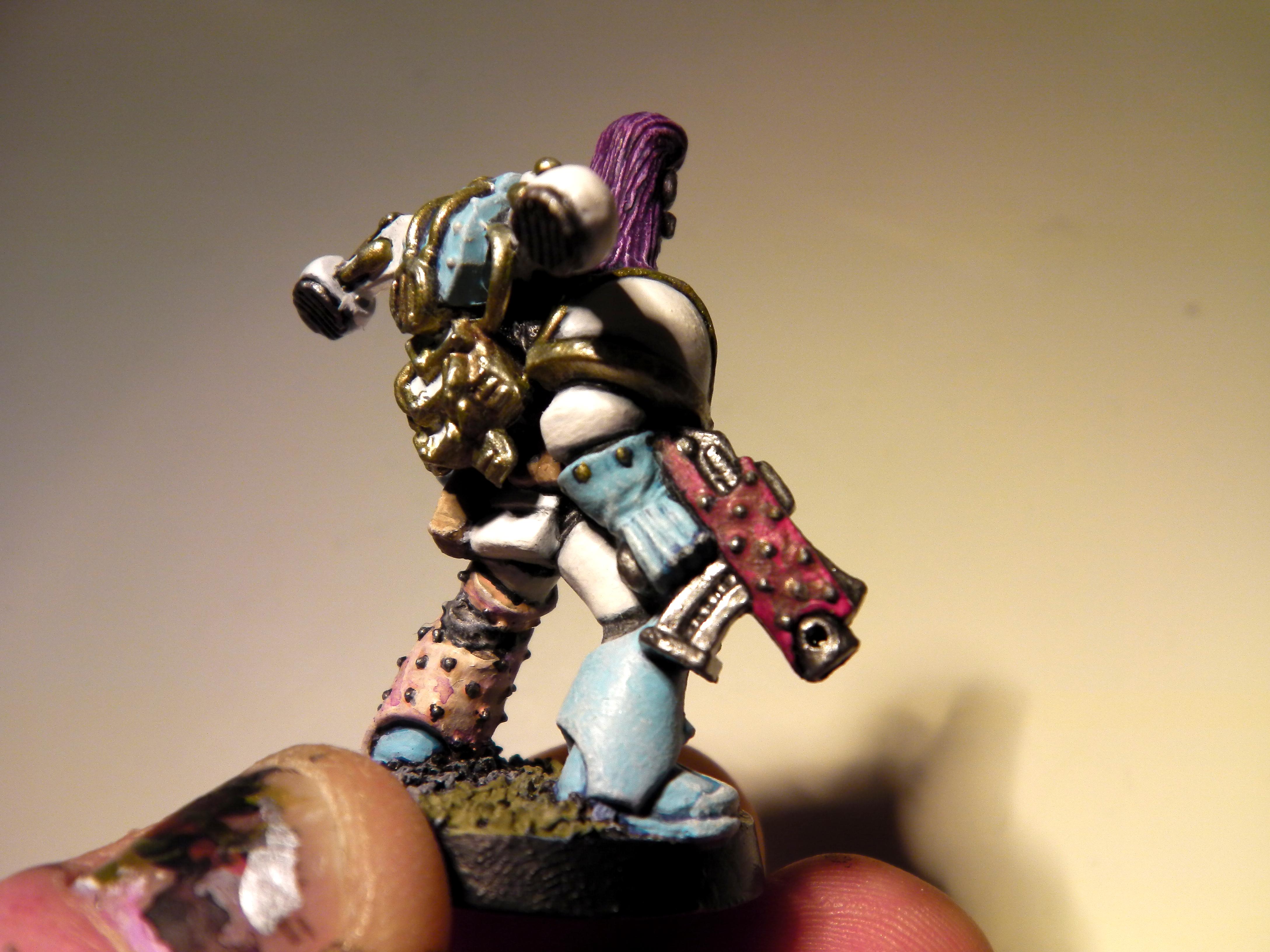Chaos, Painting, Sceheme, Slaanesh, Space, Space Marines, Test
