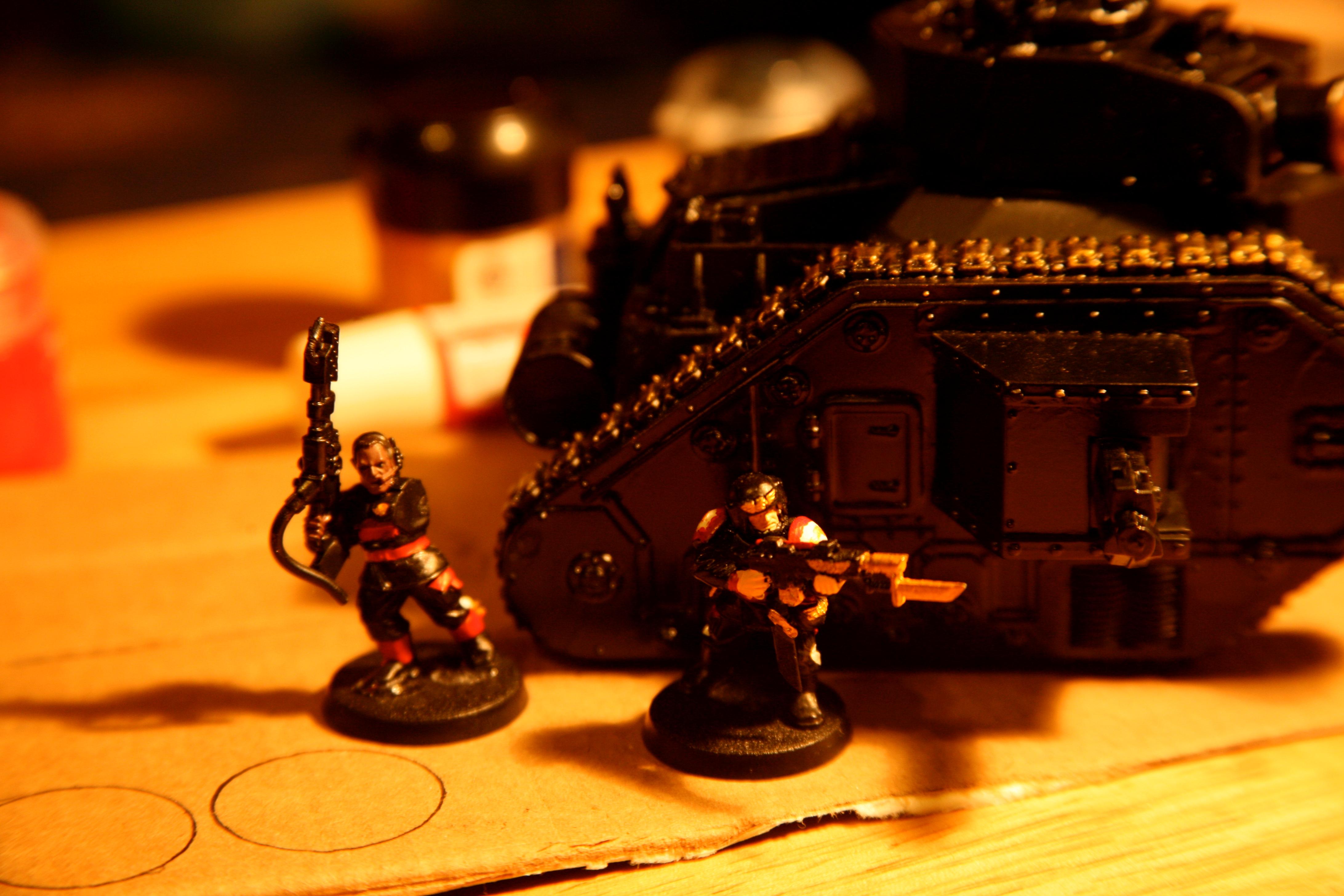 Guardsmen, Imperial Guard, Leman Russ, Work In Progress