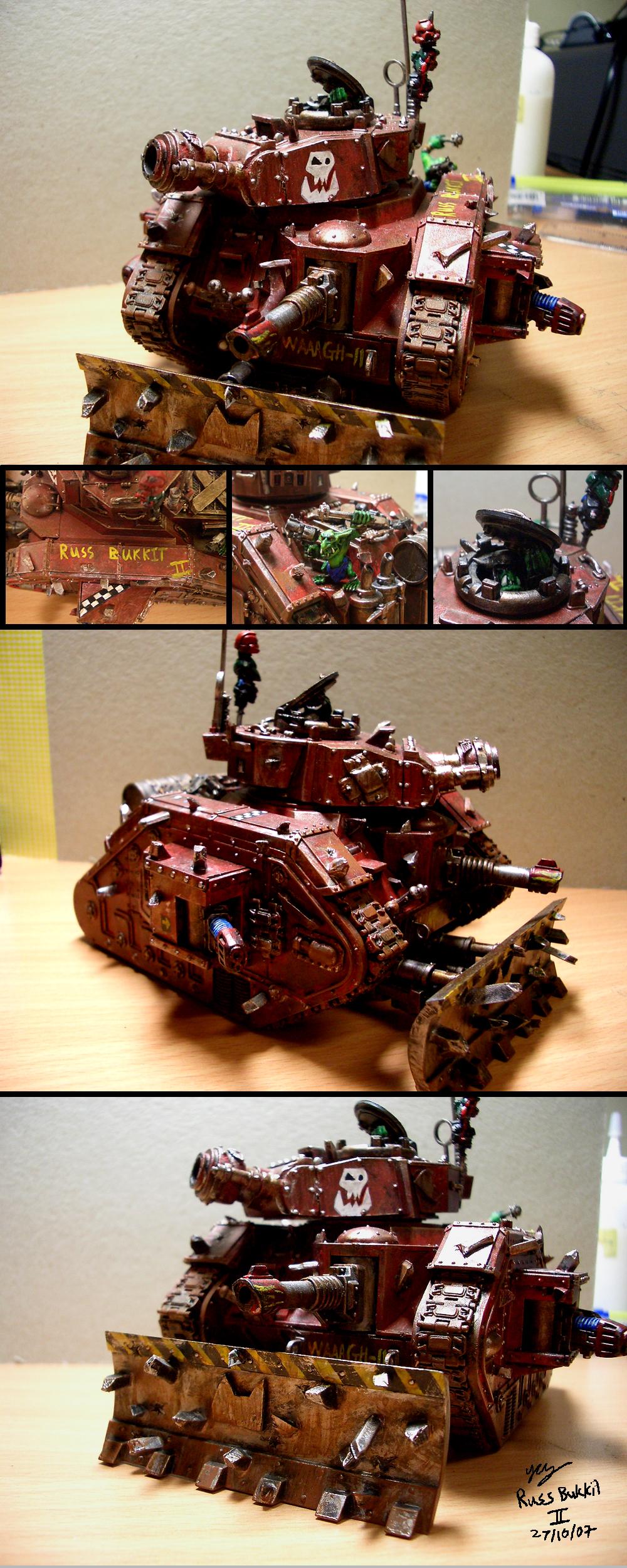 Orks, ork looted tank wagon