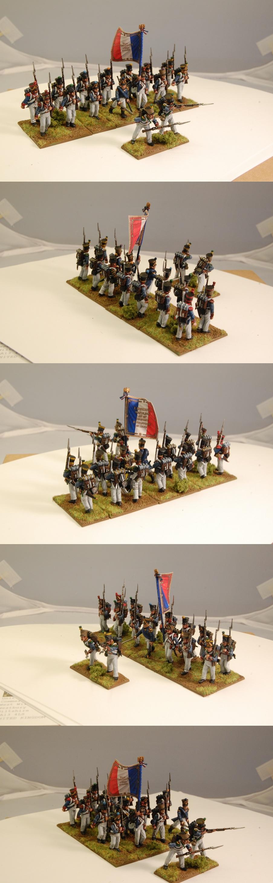 28mm, French, Historical, Infantry, Napoleon, Napoleonic, Waterloo