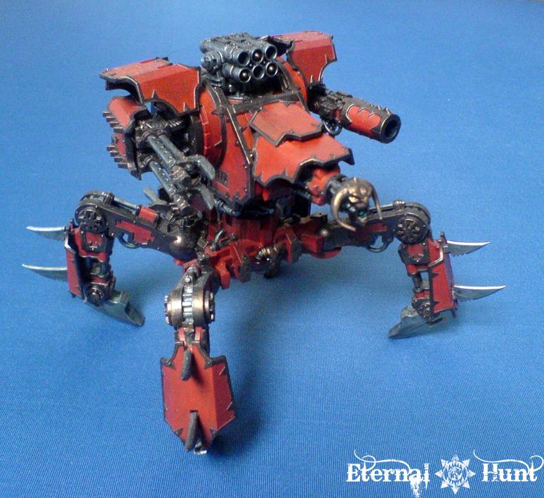 Conversion, Daemon Engine, Defiler, Khorne, Walker, Warhammer 40,000, World Eaters