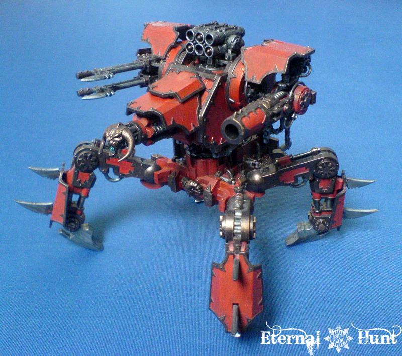 Conversion, Daemon Engine, Defiler, Khorne, Walker, Warhammer 40,000, World Eaters