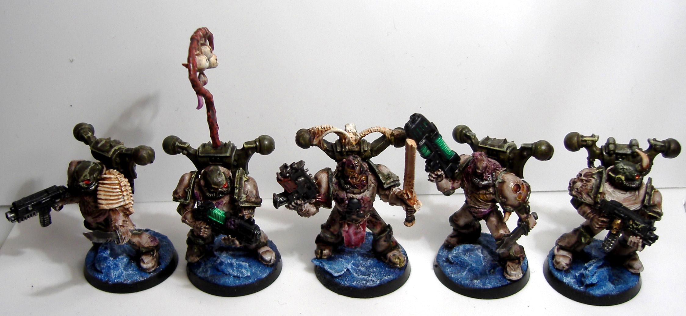 Chaos Space Marines, Death Guard, Plague Marines