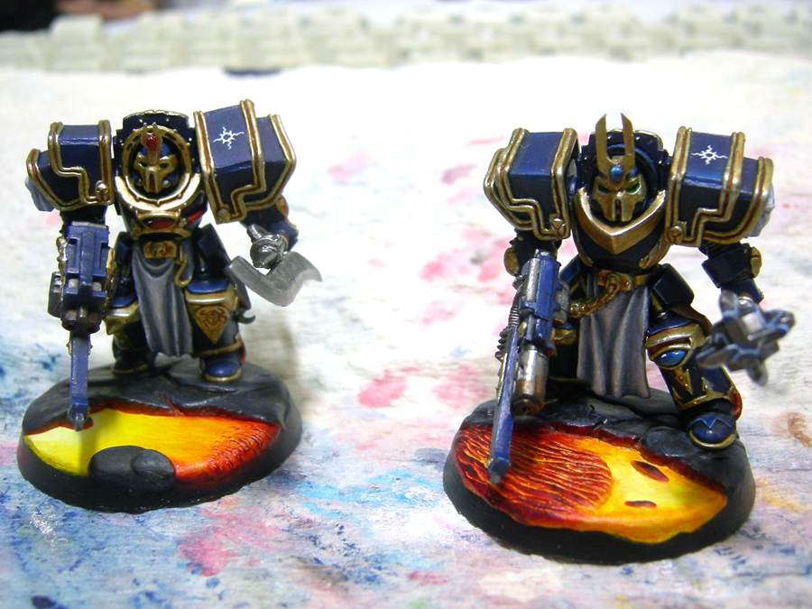 Conversion, Terminator Armor, Thousand Sons, Work In Progress