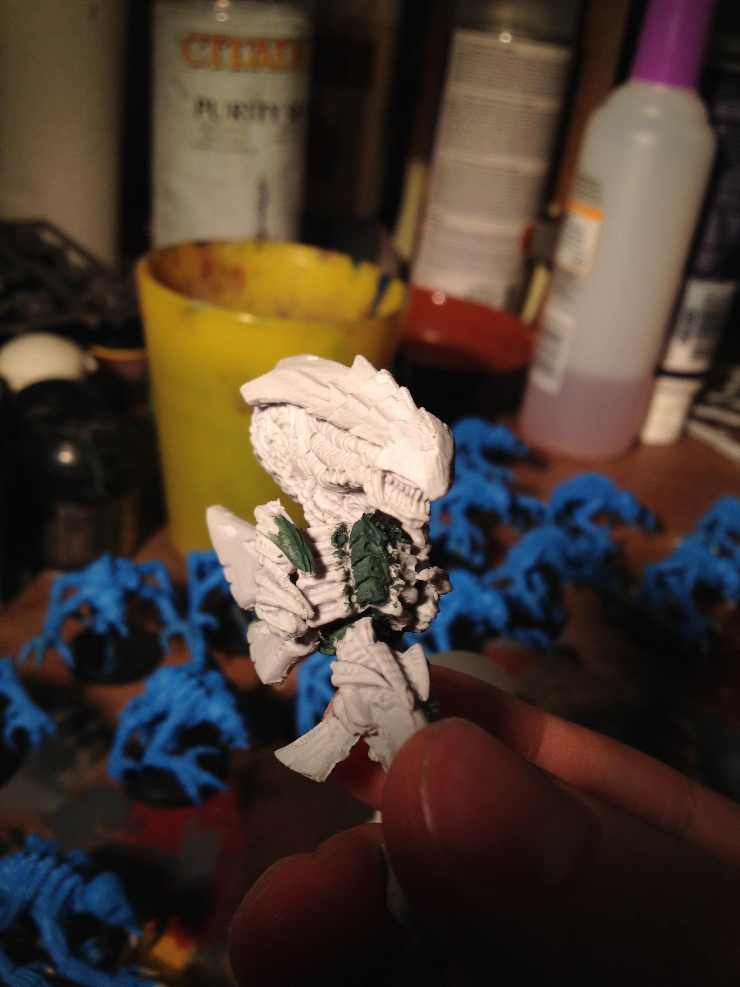 Dipped, Tyranids, Warhammer 40,000, Work In Progress