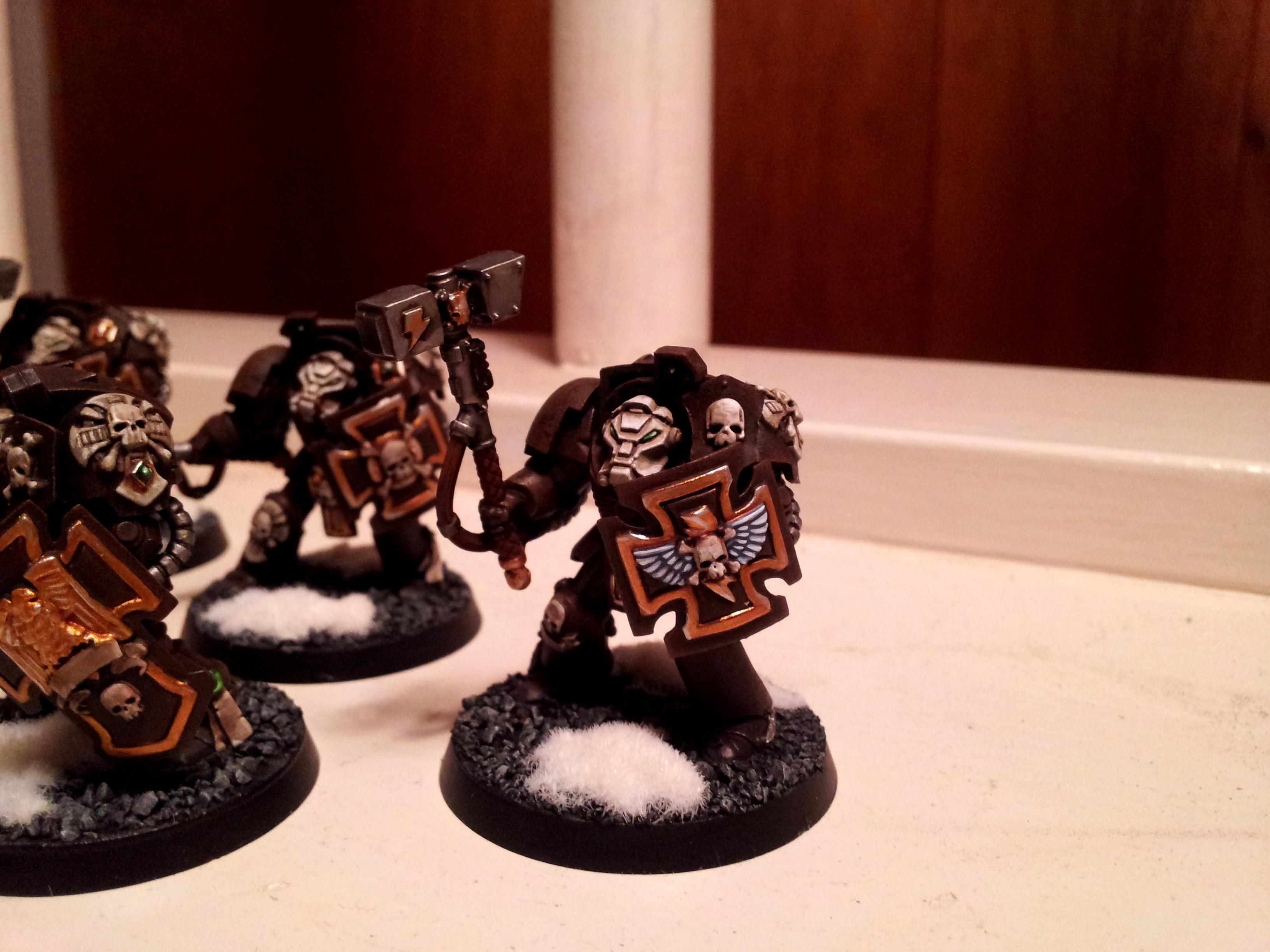 Space Marines, Storm Shield, Terminator Armor, Thunderhammer, Warhammer 40,000