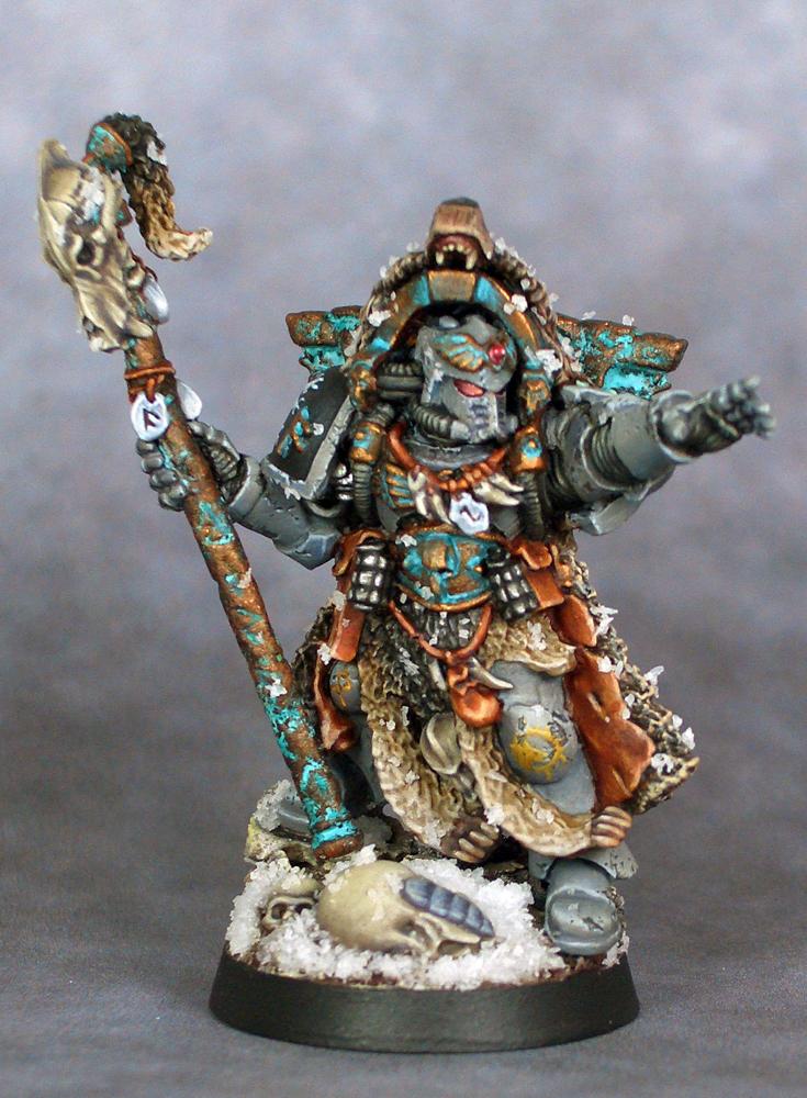 Conversion, Rune Priest, Space Marines, Space Wolves
